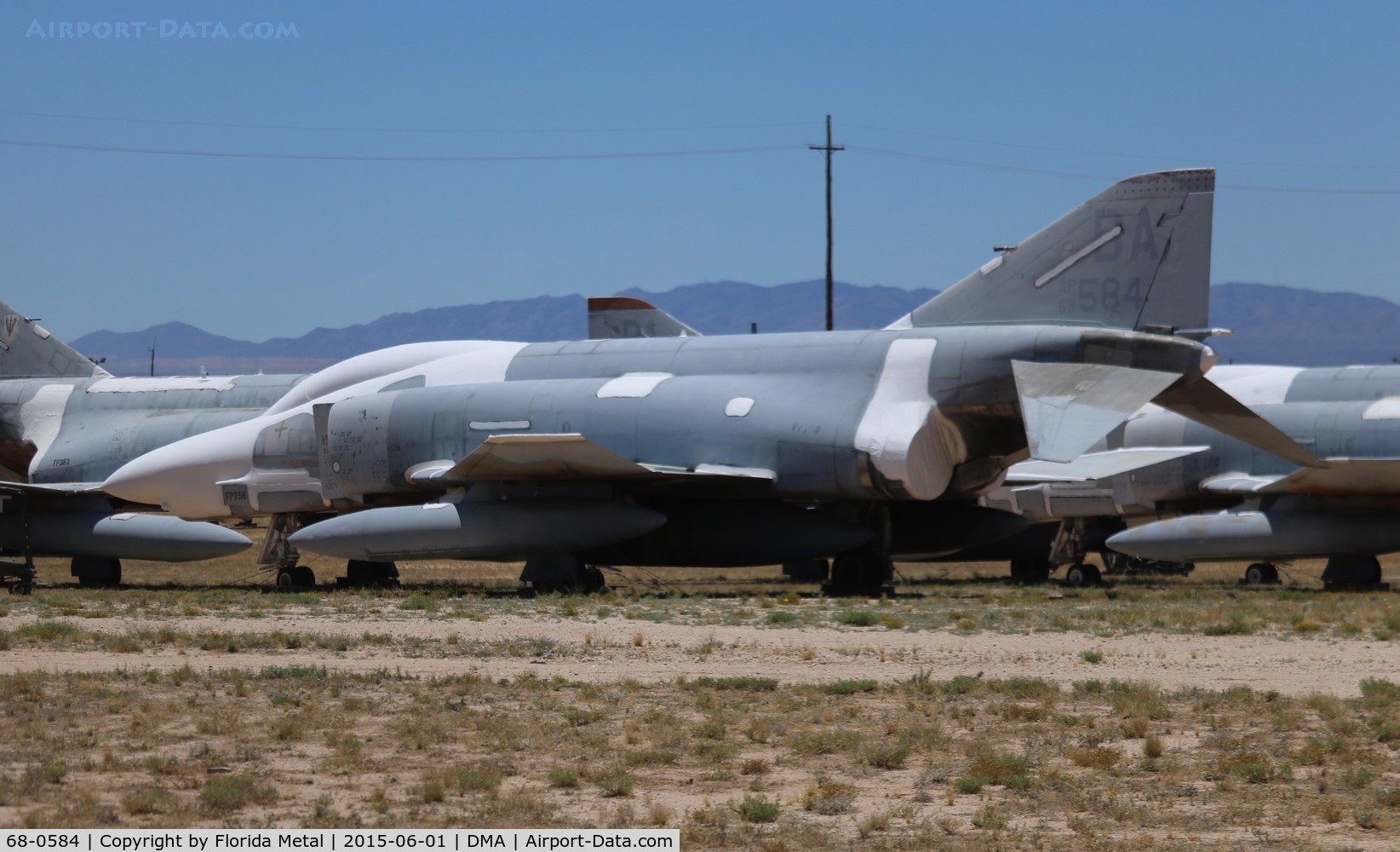 68-0584, 1968 McDonnell Douglas RF-4C Phantom II C/N 3553, RF-4C
