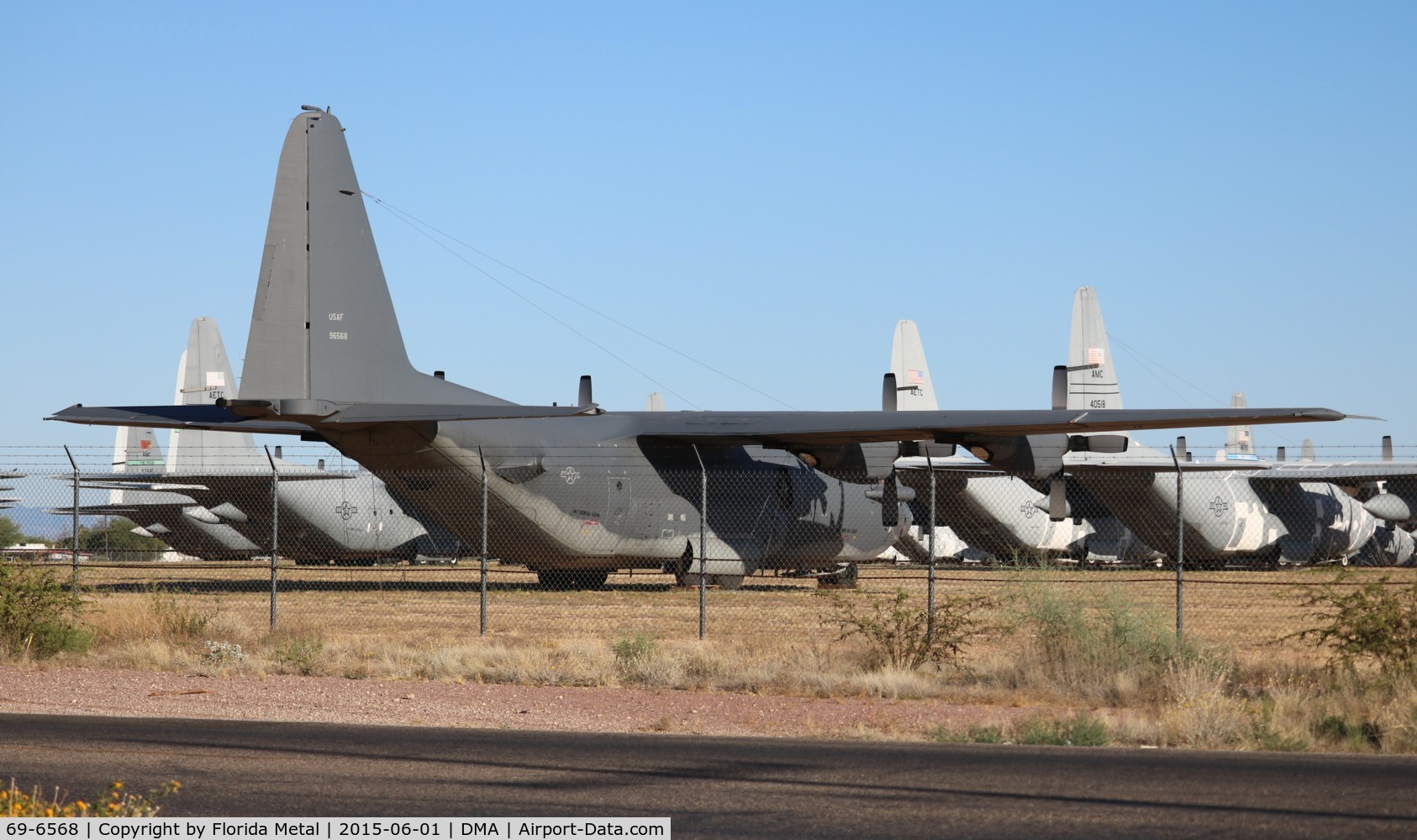 69-6568, 1969 Lockheed AC-130H Spectre C/N 382-4342, AC-130H