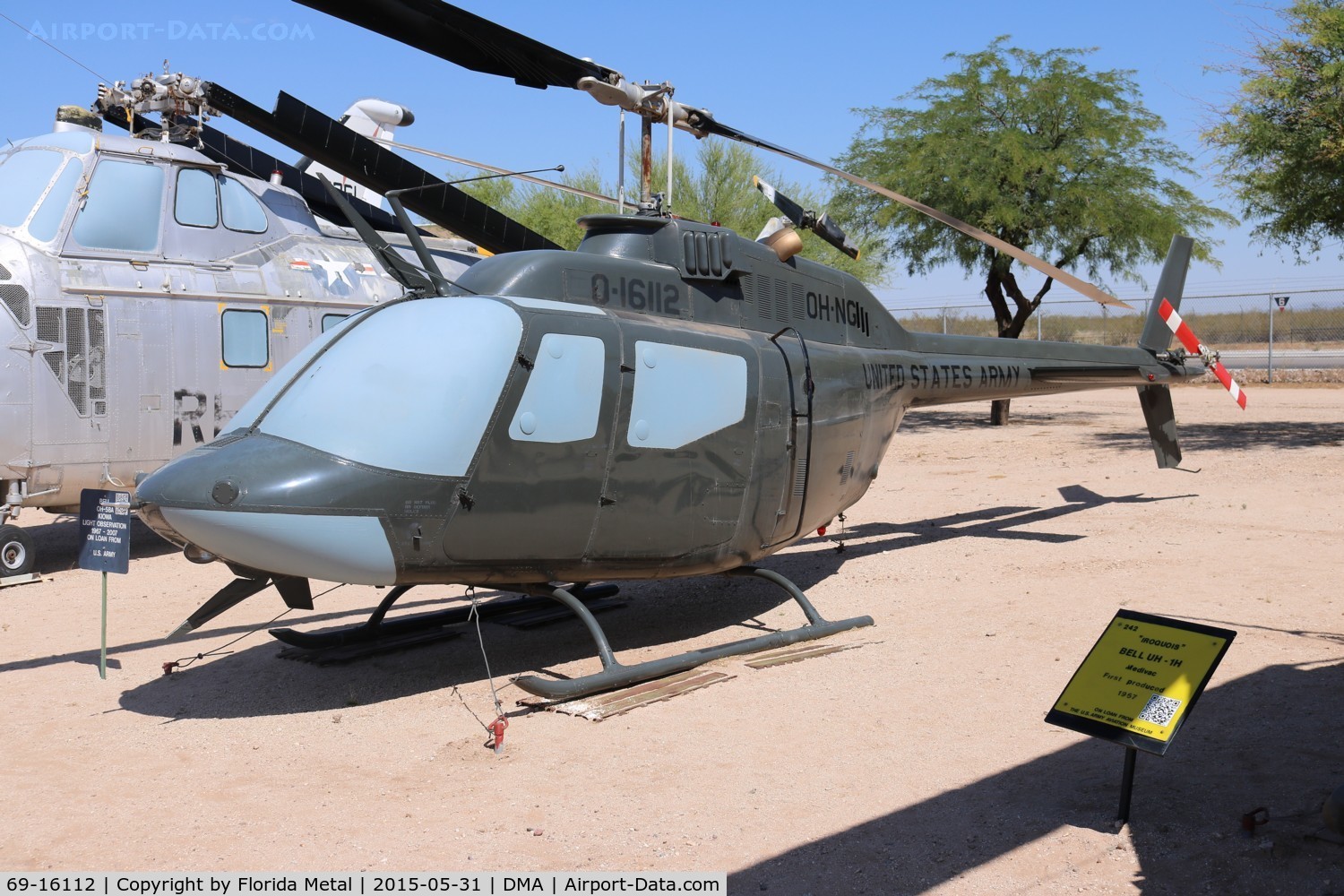 69-16112, Bell OH-58A Kiowa C/N 40333, OH-58A Kiowa