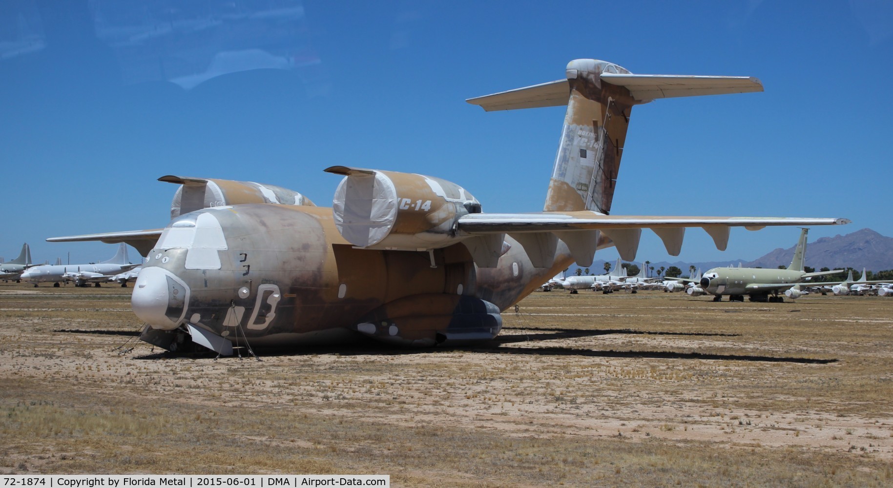 72-1874, Boeing YC-14A-BN C/N P2, YC-14A