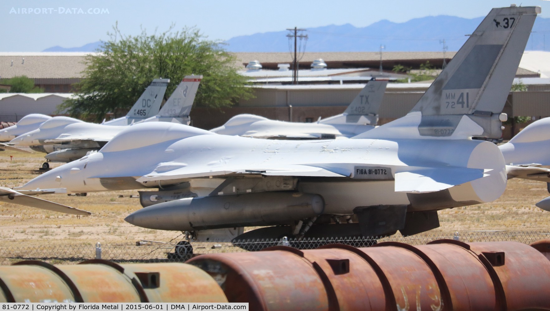 81-0772, General Dynamics F-16A Fighting Falcon C/N 61-453, F-16A