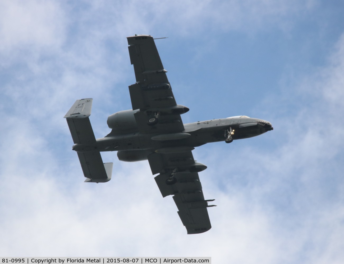 81-0995, 1981 Fairchild Republic A-10C Thunderbolt II C/N A10-0690, A-10C