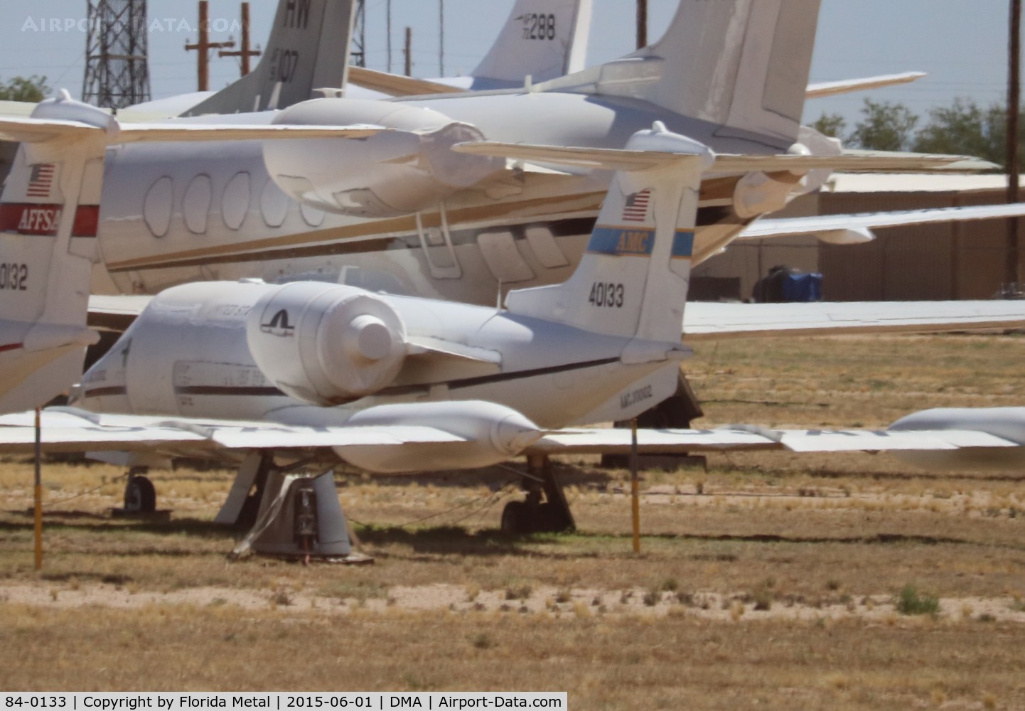 84-0133, 1984 Gates Learjet C-21A C/N 35A-580, C-21A