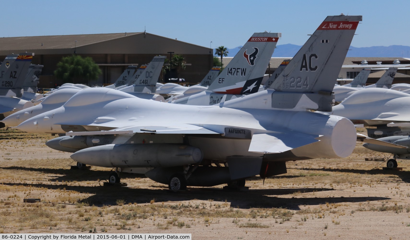 86-0224, 1986 General Dynamics F-16C Block 30C C/N 5C-330, F-16C