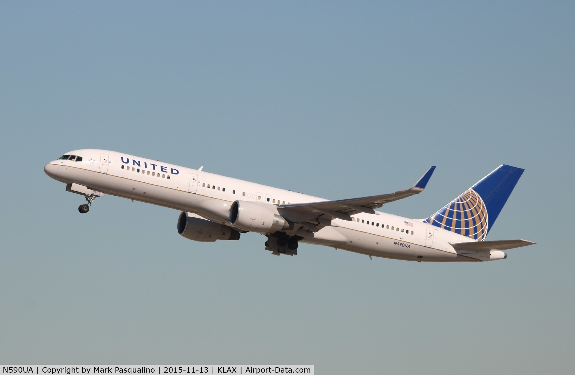 N590UA, 1997 Boeing 757-222 C/N 28708, Boeing 757-200