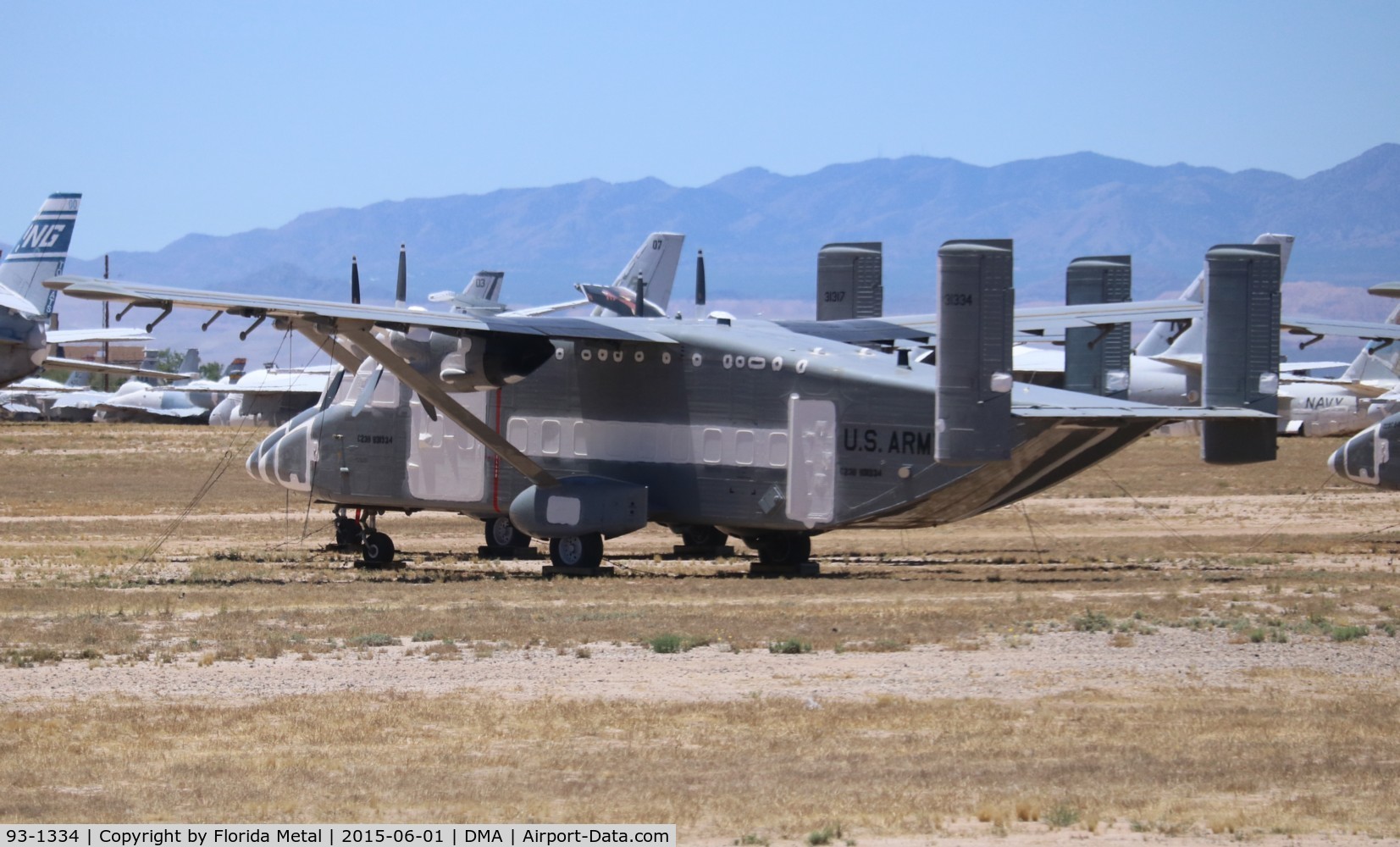 93-1334, Short C-23B Sherpa C/N SH.3418, C-23B Sherpa