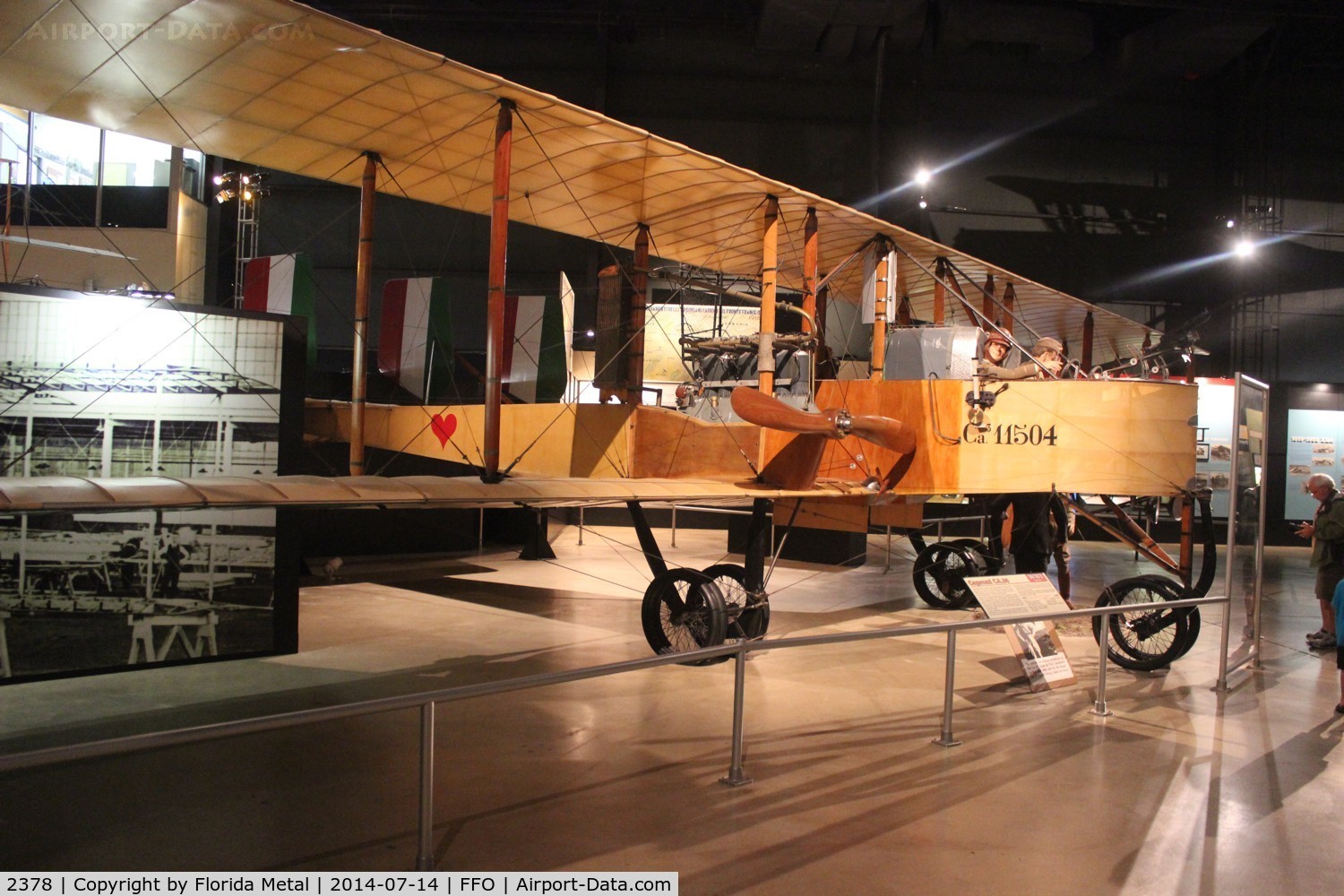 2378, 1916 Caproni Ca-36 C/N Ca.3-11504, Caproni CA-36