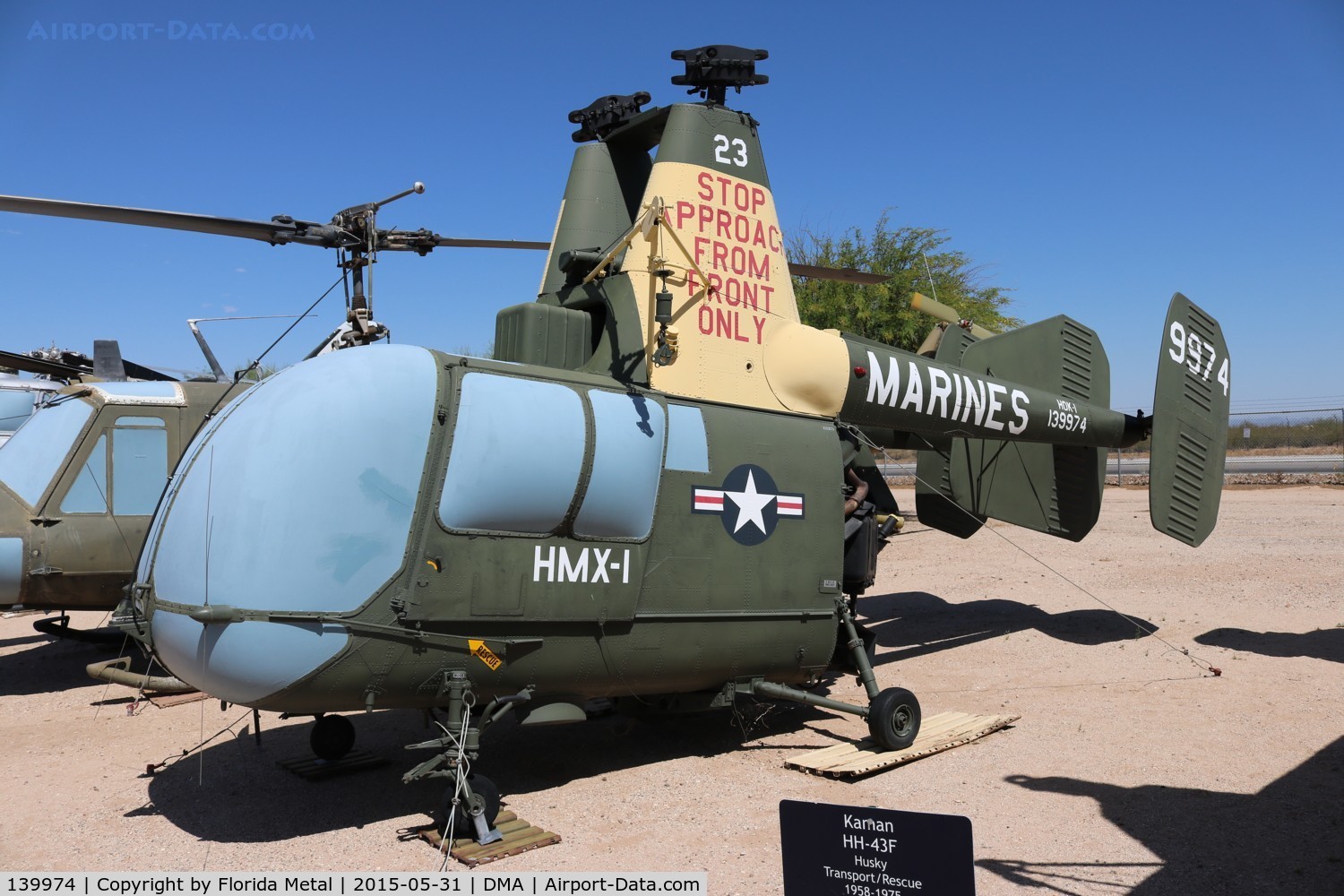 139974, Kaman OH-43D Huskie C/N 21536, OH-43D