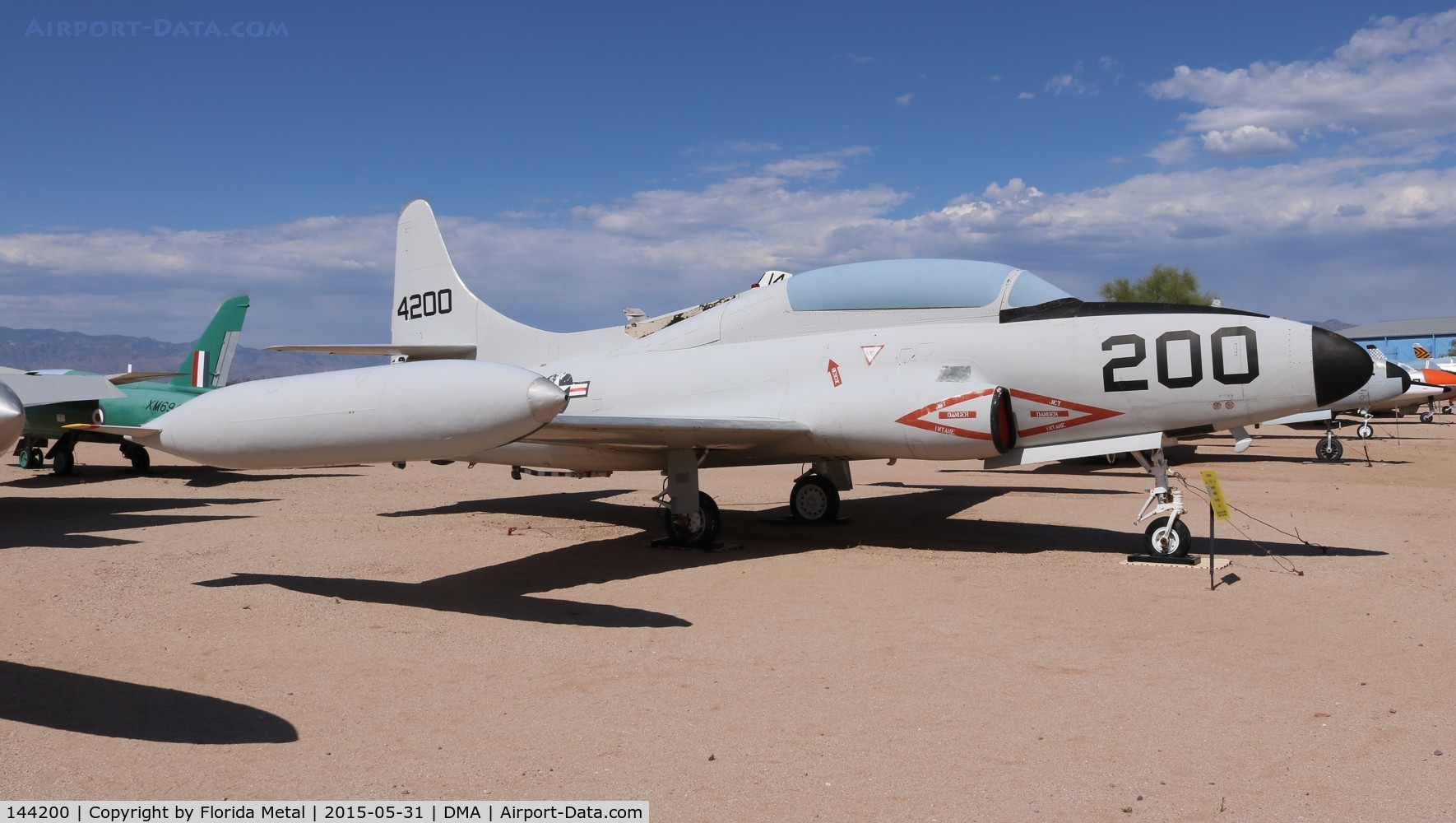 144200, 1957 Lockheed T-1A Seastar C/N 1080-1104, T-1A Seastar