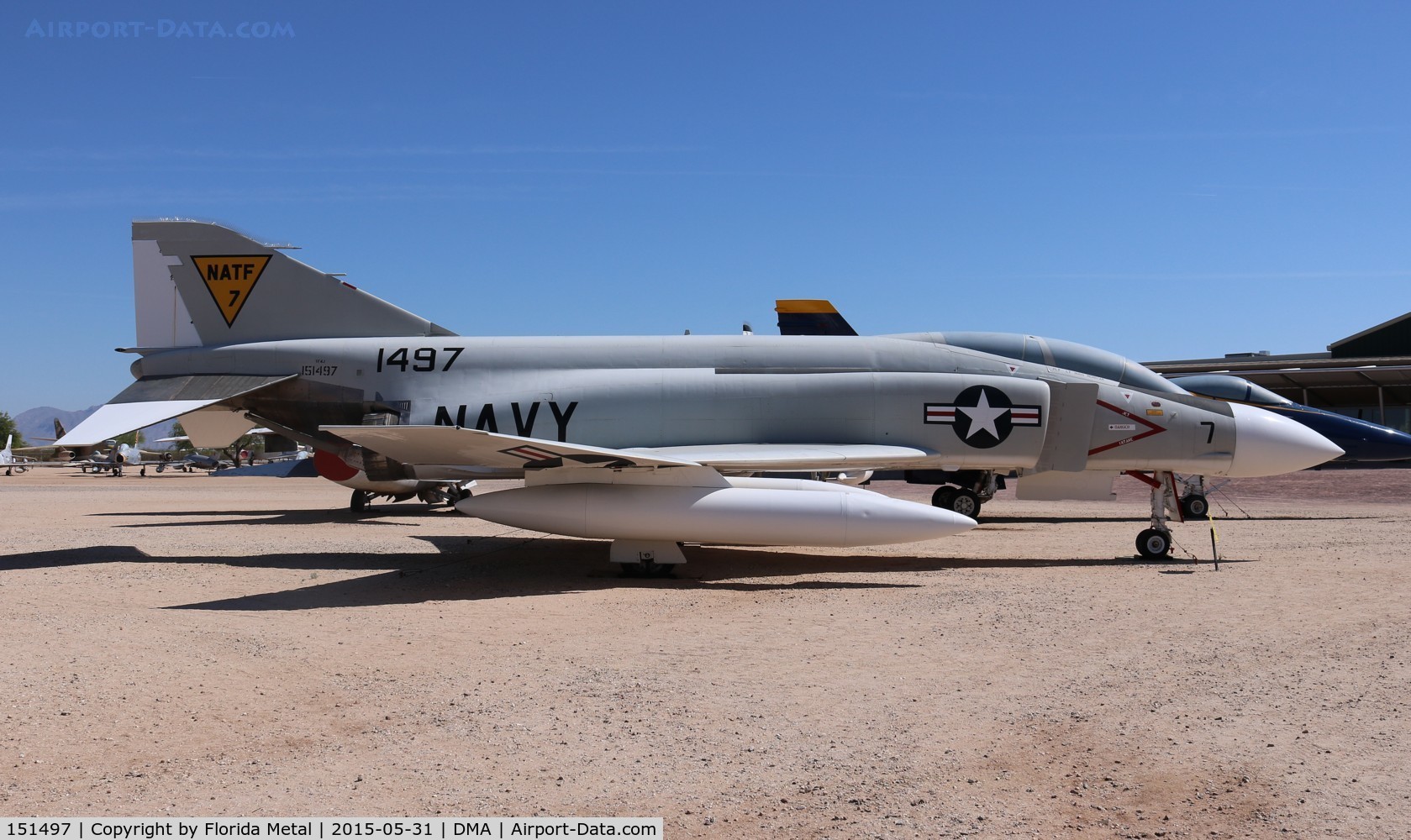 151497, 1964 McDonnell YF-4J Phantom II C/N 655, YF-4J