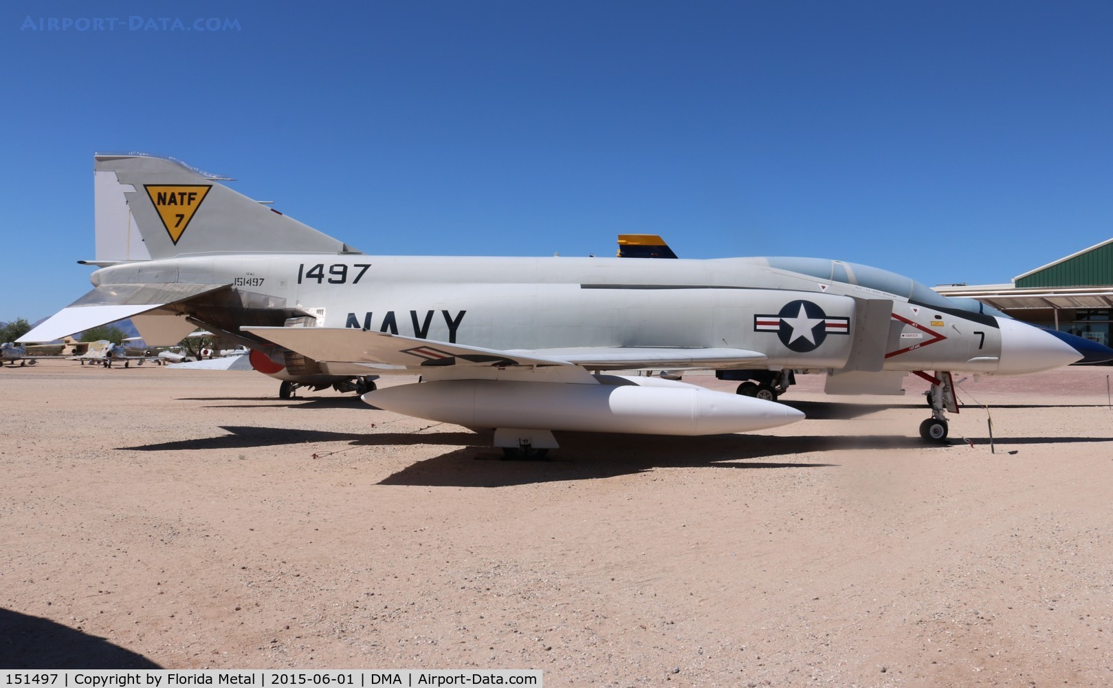 151497, 1964 McDonnell YF-4J Phantom II C/N 655, YF-4J Phantom II