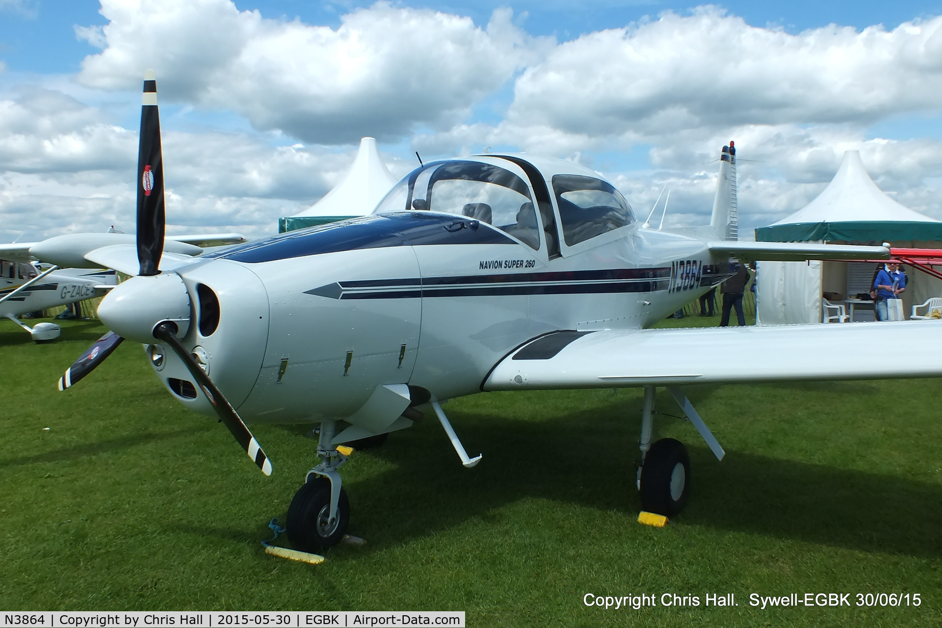 N3864, 1951 Ryan Navion B C/N NAV-4-2285B, at Aeroexpo 2015