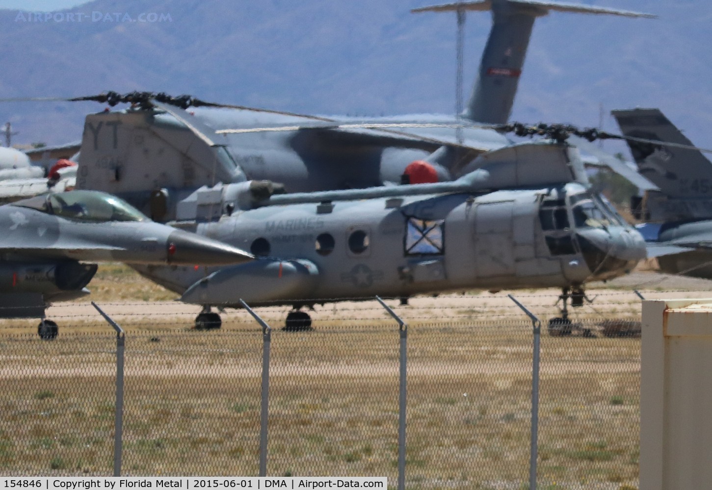 154846, Boeing Vertol CH-46F Sea Knight C/N 2453, CH-46F