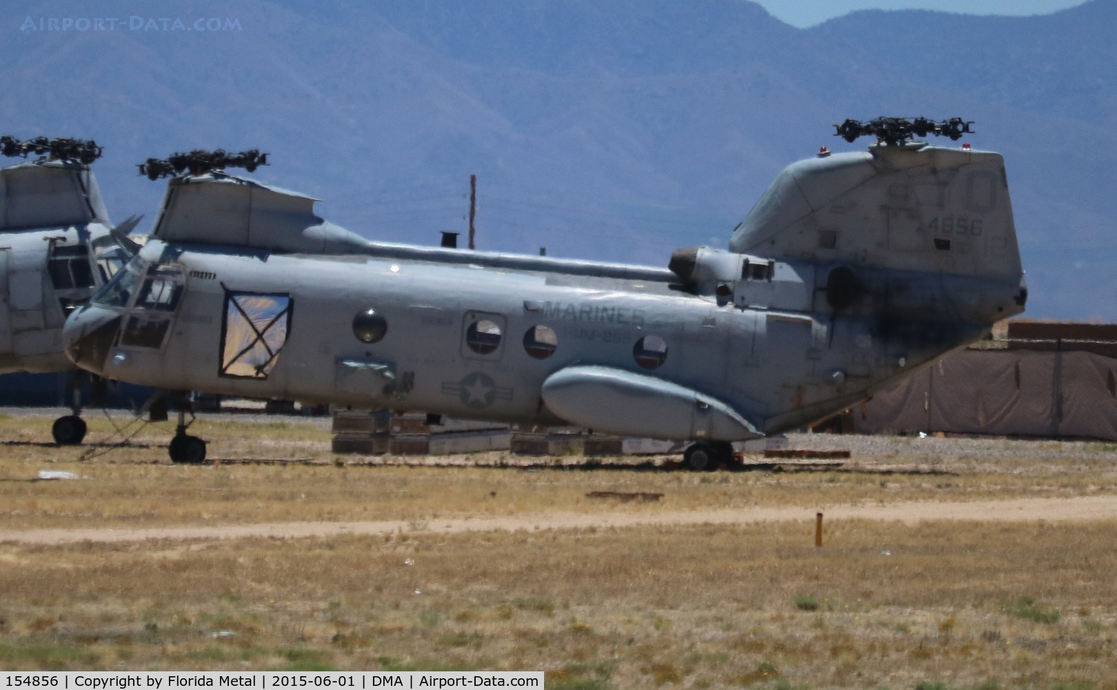 154856, Boeing Vertol CH-46F Sea Knight C/N 2463, CH-46F