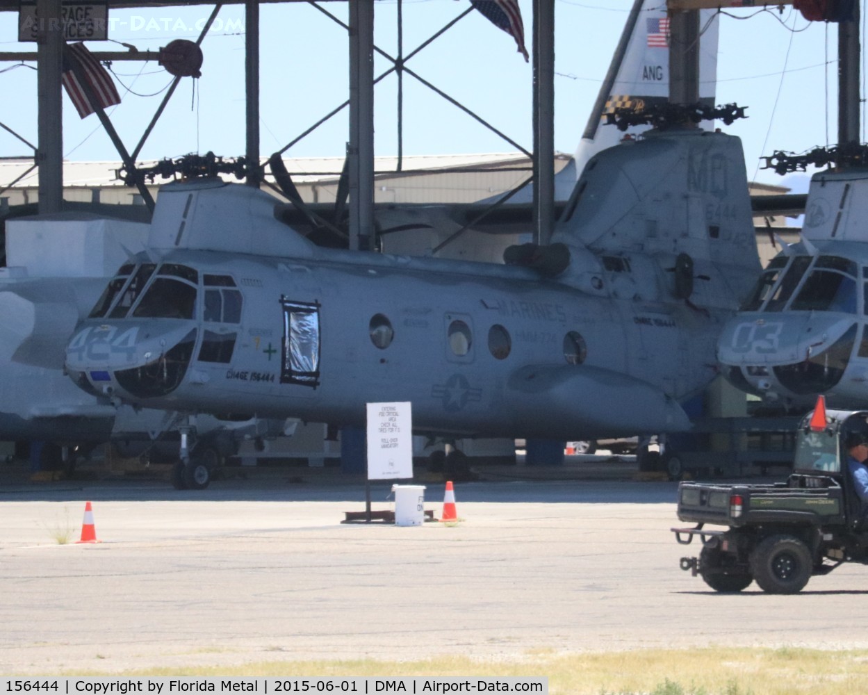 156444, Boeing Vertol CH-46E Sea Knight C/N 2514, CH-46E