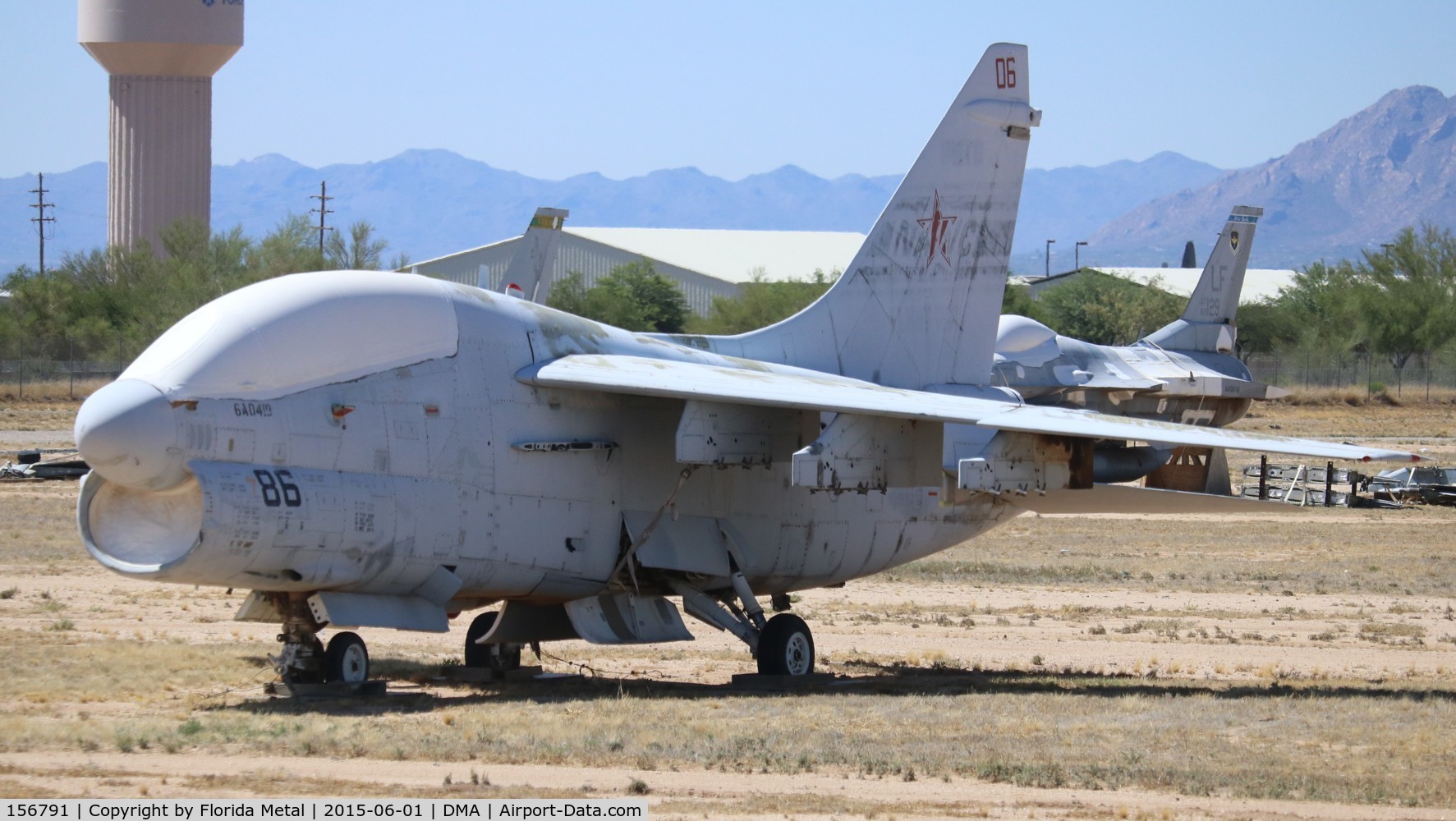 156791, Ling Temco Vought EA-7L C/N E.058, EA-7L