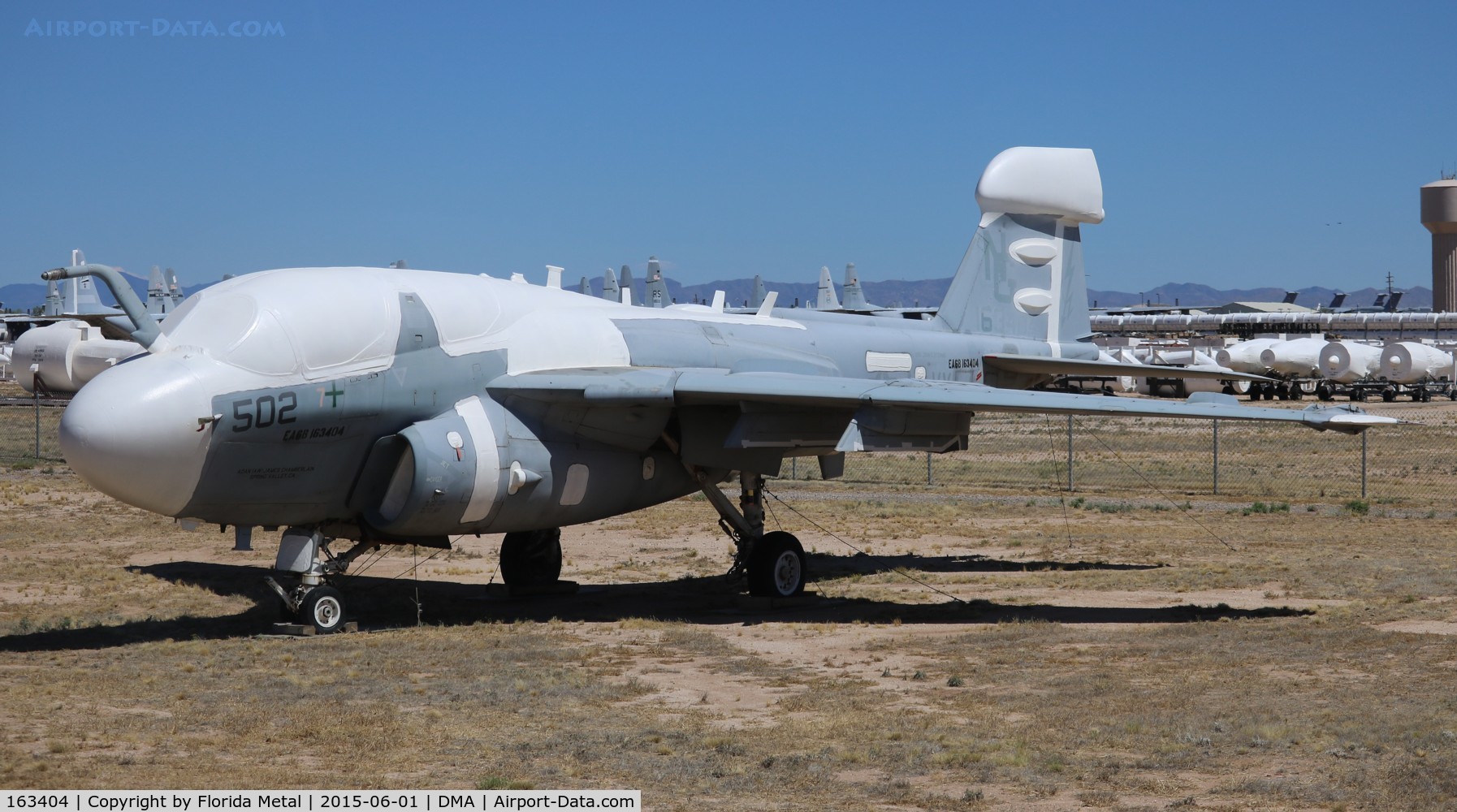 163404, Grumman EA-6B Prowler C/N MP-144, EA-6B
