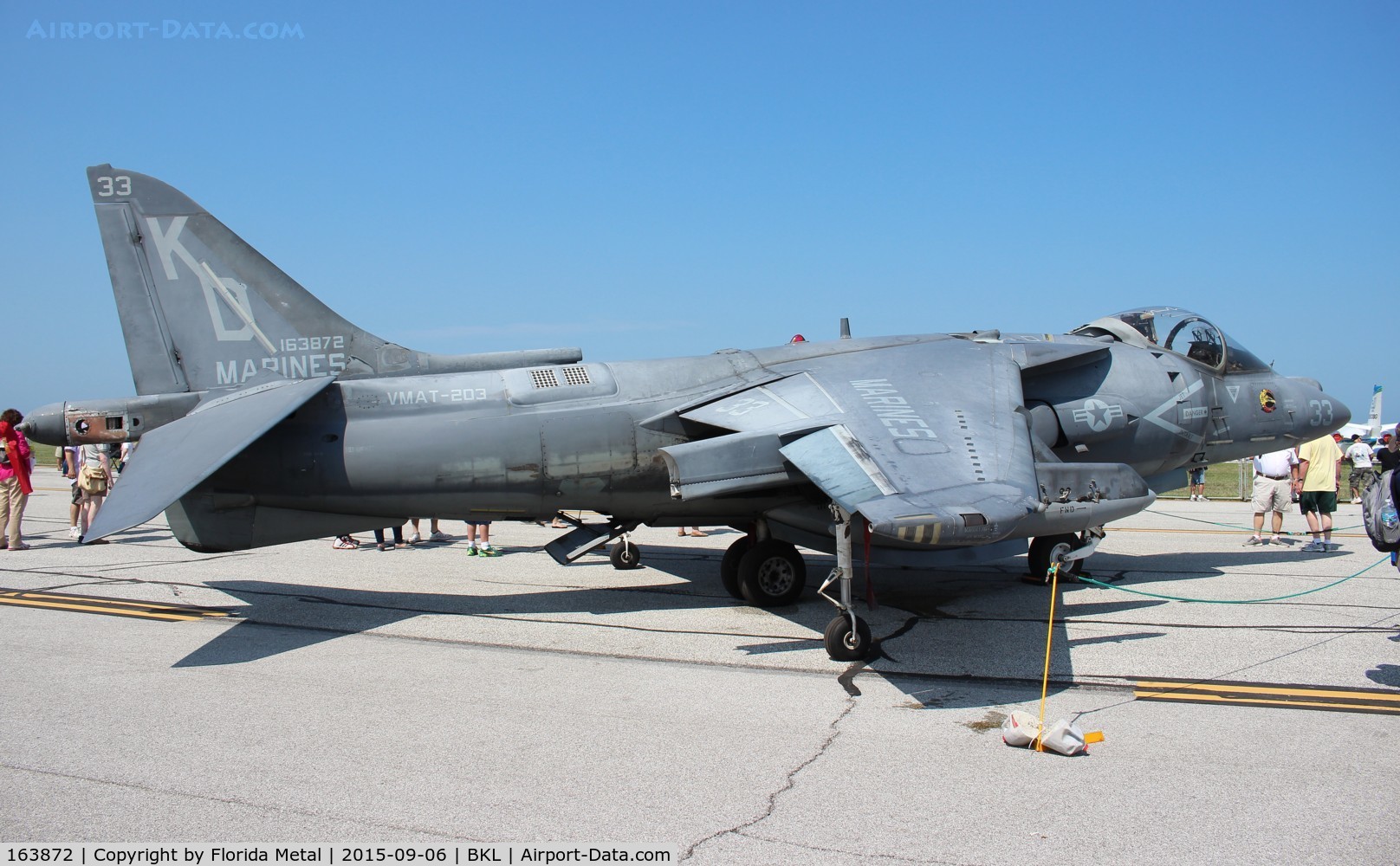 163872, McDonnell Douglas AV-8B Harrier II C/N 180, AV-8B