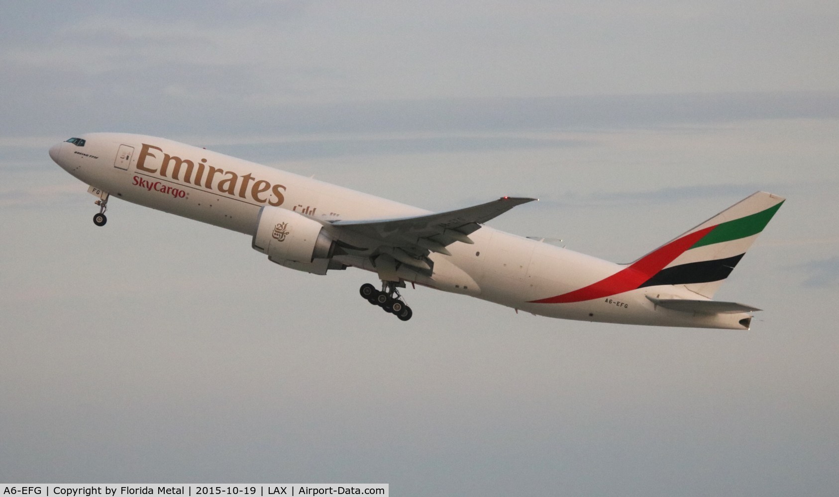 A6-EFG, 2012 Boeing 777-F1H C/N 35613, Emirates Sky Cargo