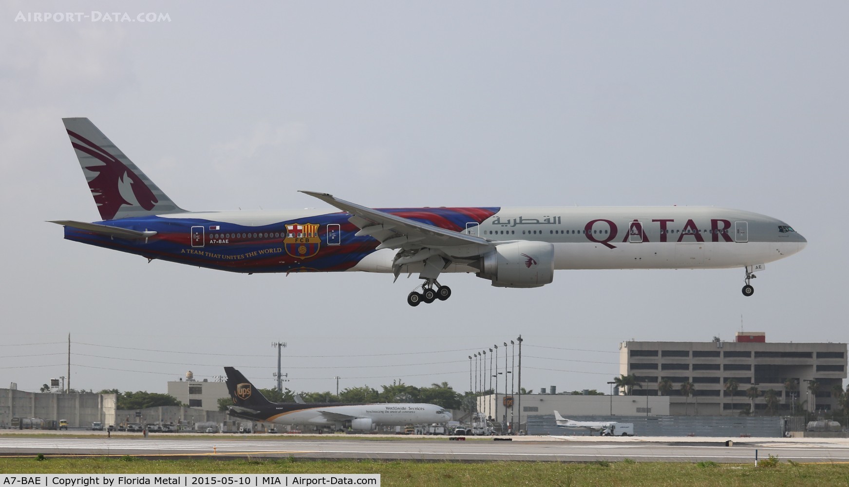 A7-BAE, 2009 Boeing 777-3DZ/ER C/N 36104, Qatar Barcelona FC
