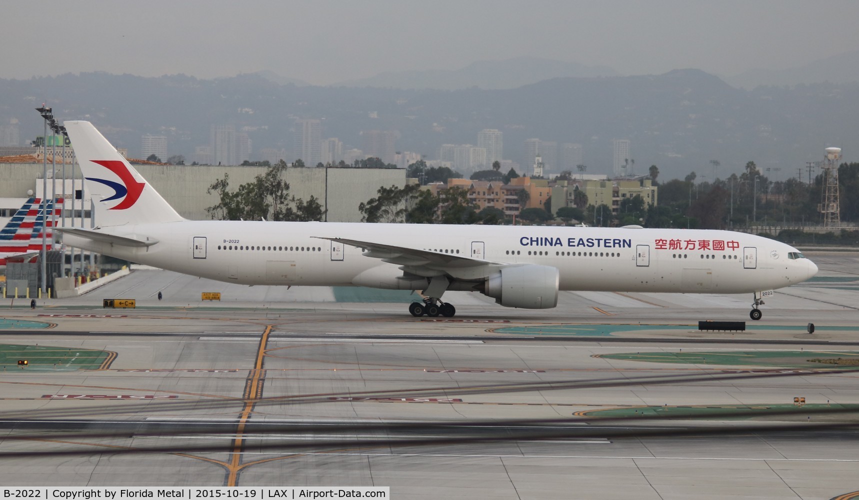 B-2022, 2015 Boeing 777-39P/ER C/N 43274, China Eastern