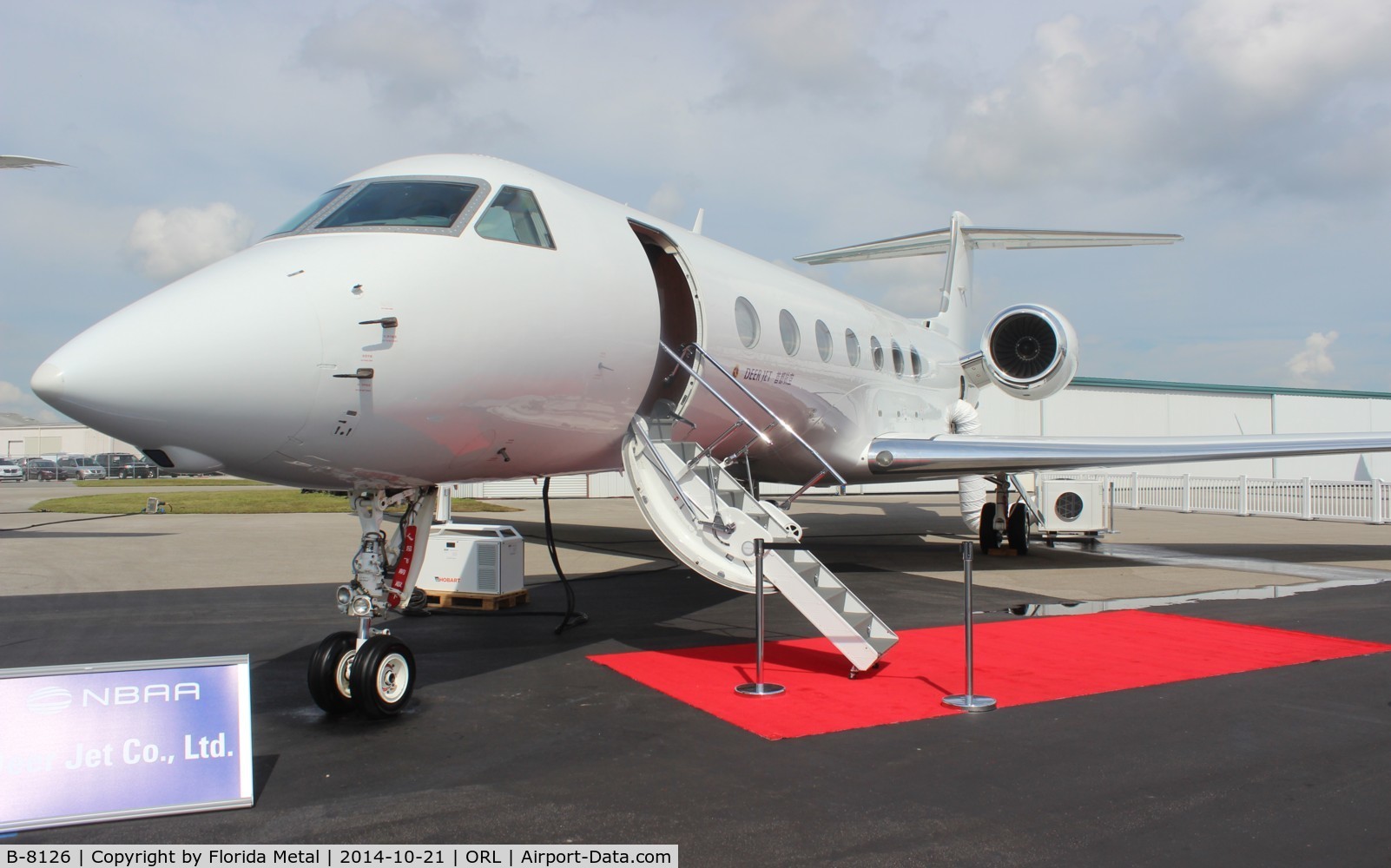 B-8126, Gulfstream Aerospace GV-SP (G550) C/N 5349, Deer Jet G550