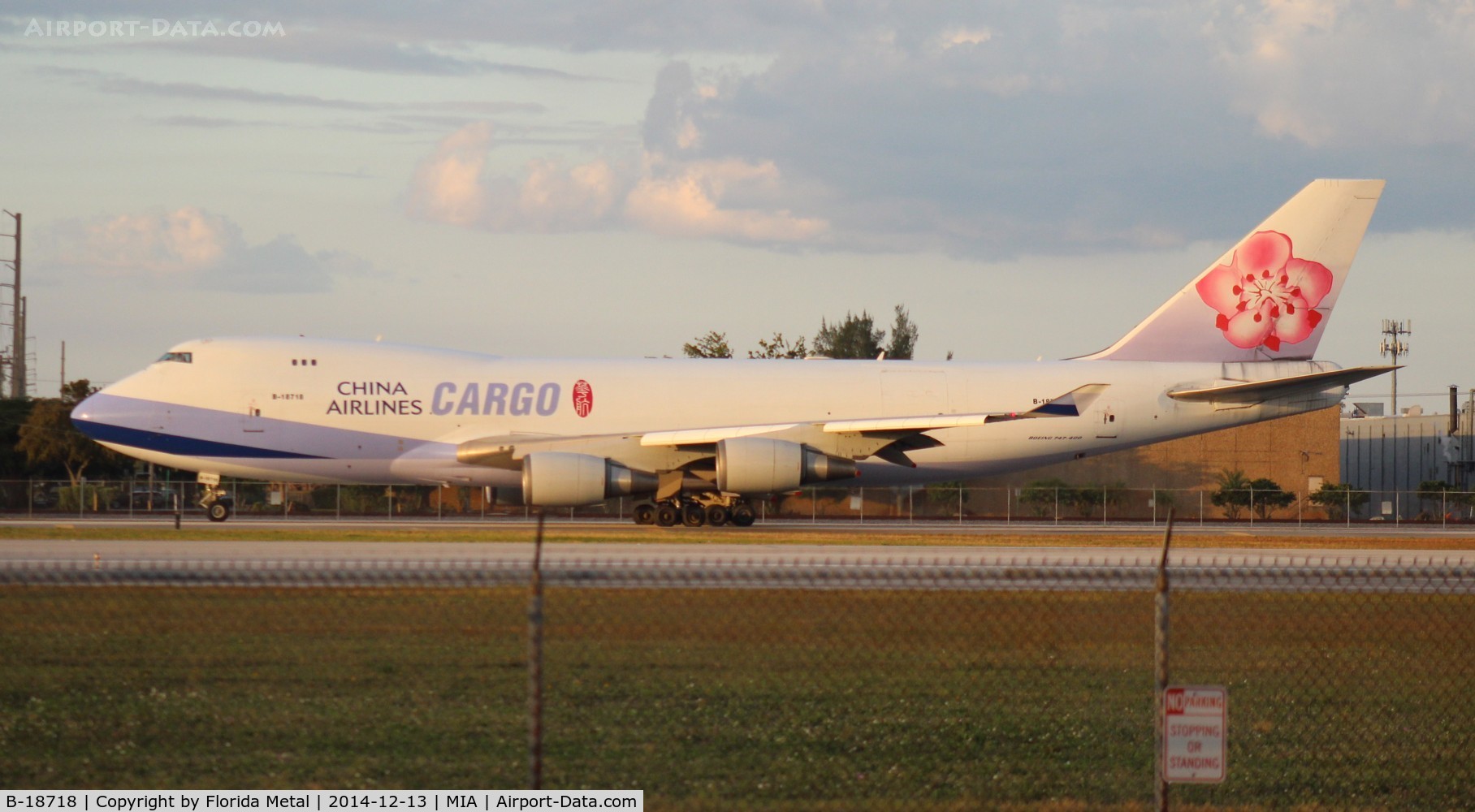 B-18718, Boeing 747-409F/SCD C/N 30770, China Airlines Cargo