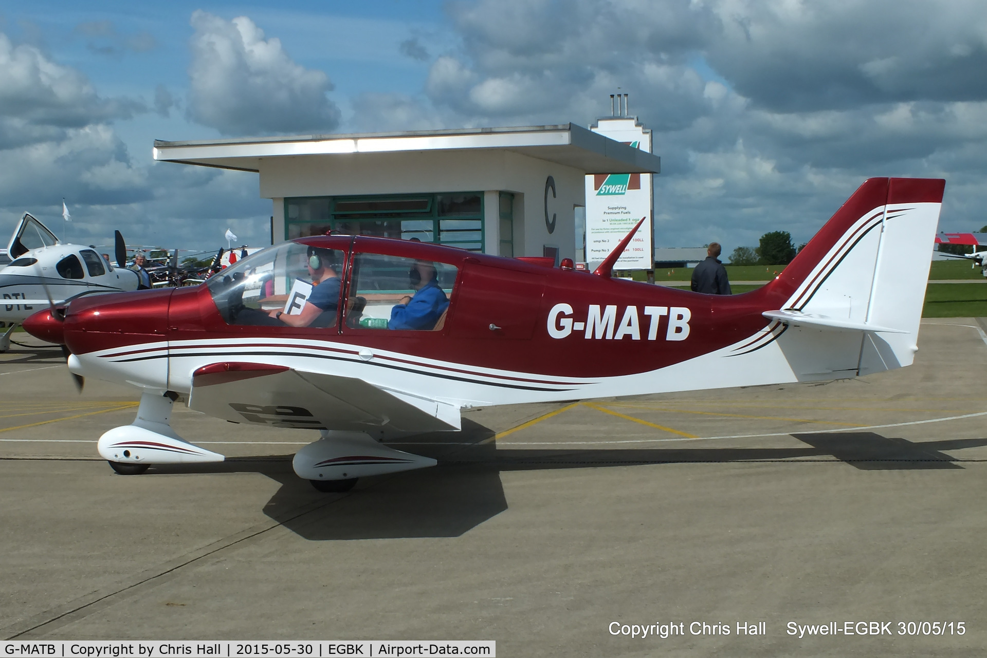 G-MATB, 1972 Robin DR-400-160 Chevalier C/N 735, at Aeroexpo 2015