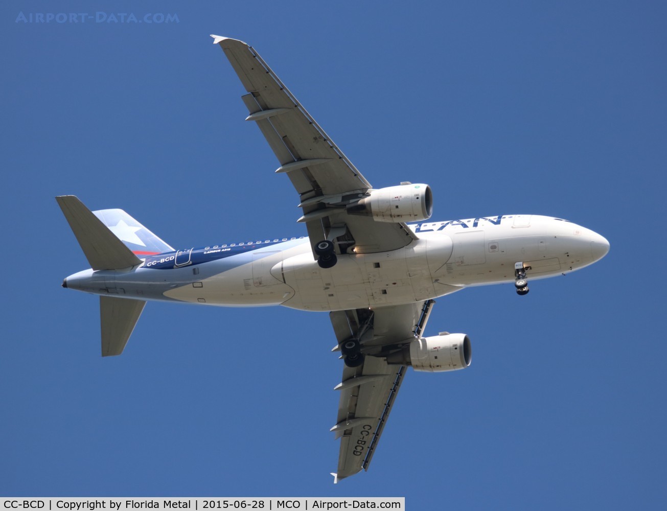 CC-BCD, 2011 Airbus A319-112 C/N 4871, LAN A319