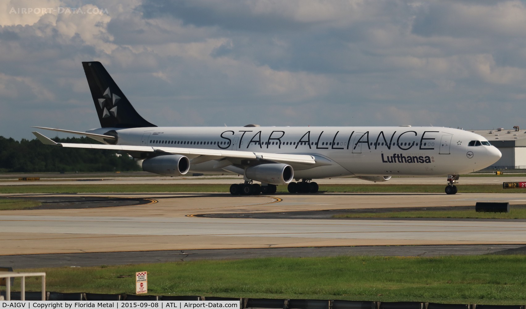 D-AIGV, 2000 Airbus A340-313X C/N 325, Lufthansa Star Alliance
