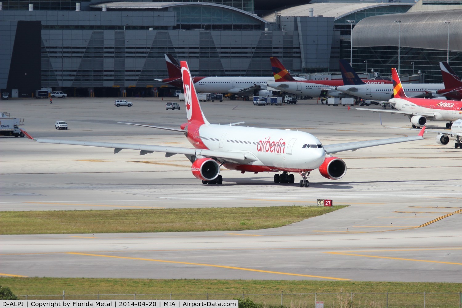 D-ALPJ, 2008 Airbus A330-223 C/N 0911, Air Berlin