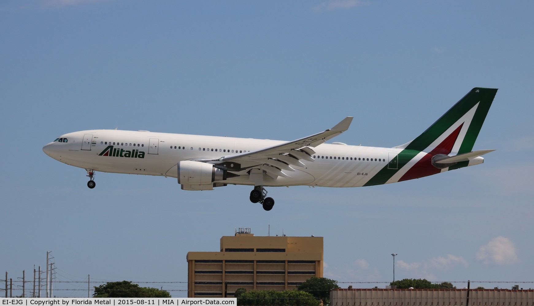 EI-EJG, 2010 Airbus A330-202 C/N 1123, Alitalia