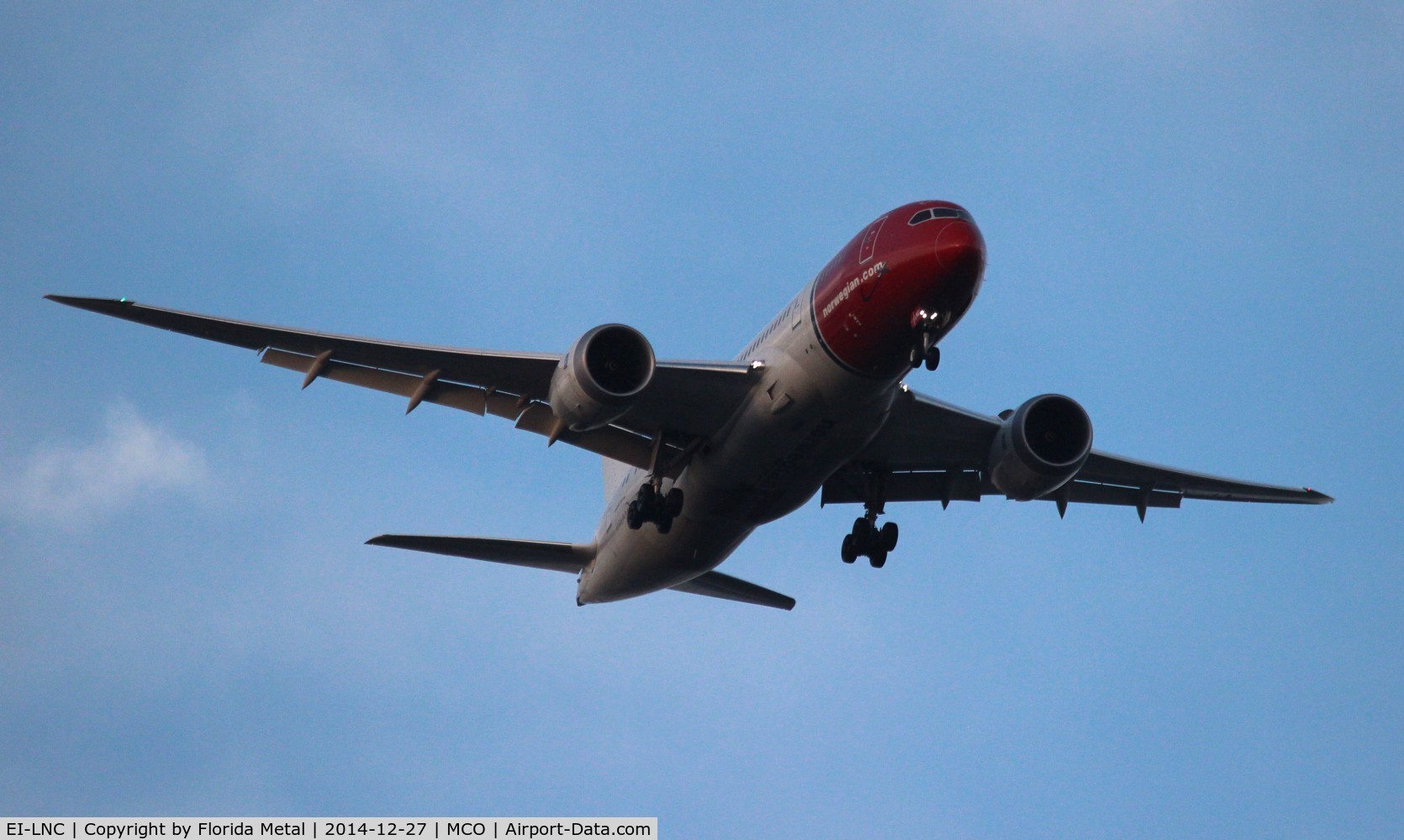 EI-LNC, 2013 Boeing 787-8 Dreamliner C/N 34795, Norwegian