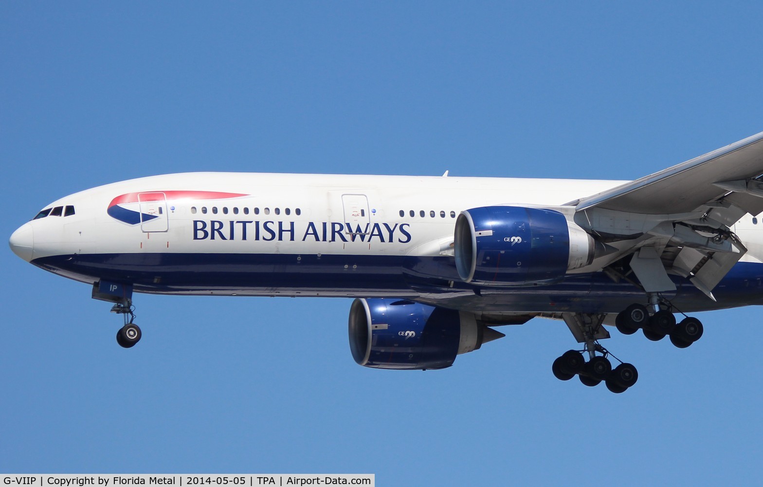 G-VIIP, 1999 Boeing 777-236 C/N 29321, British Airways