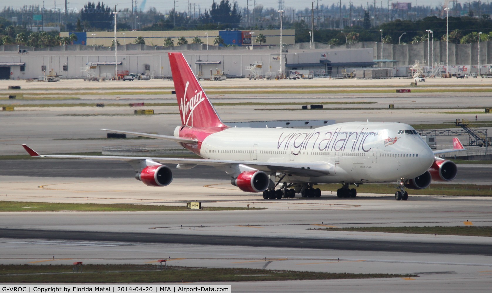 G-VROC, 2003 Boeing 747-41R C/N 32746, Virgin Atlantic