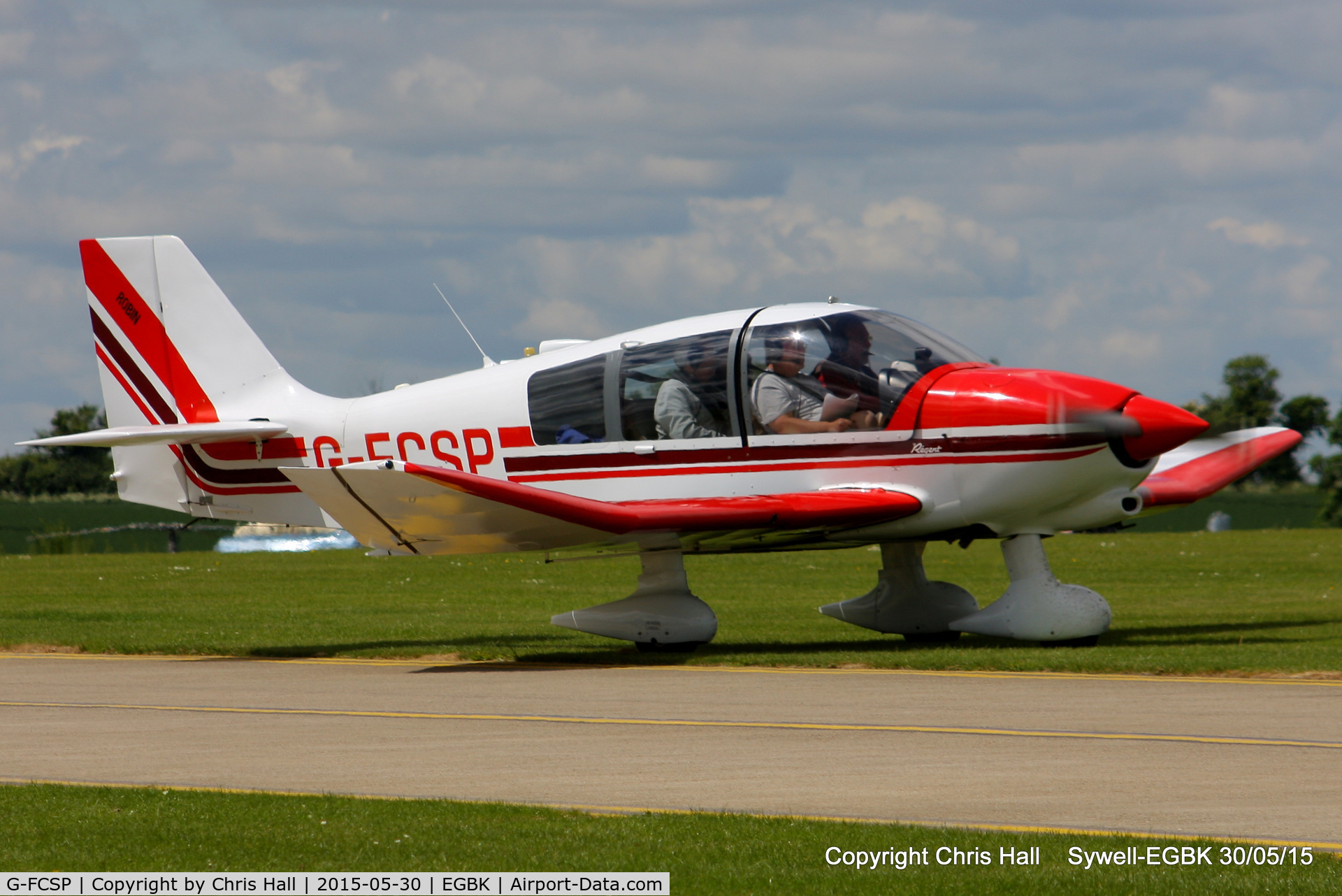 G-FCSP, 1990 Robin DR-400-180 Regent Regent C/N 2022, at Aeroexpo 2015