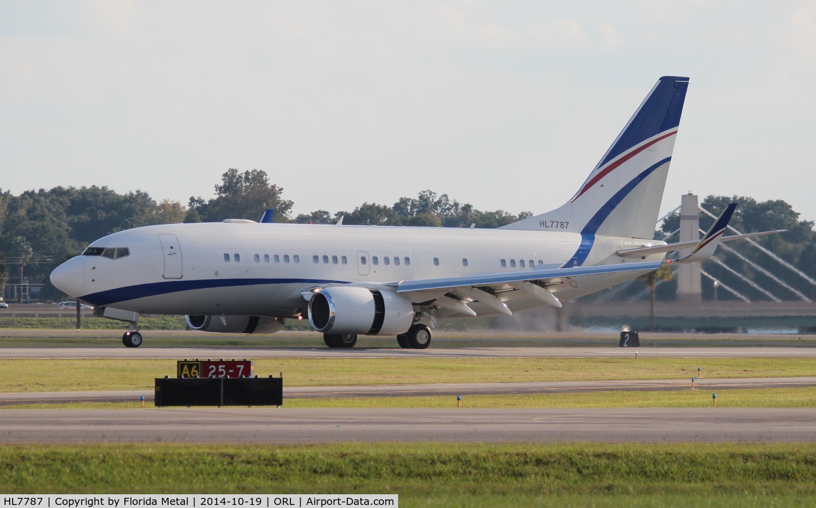 HL7787, 2008 Boeing 737-75G C/N 36852, Korean BBJ