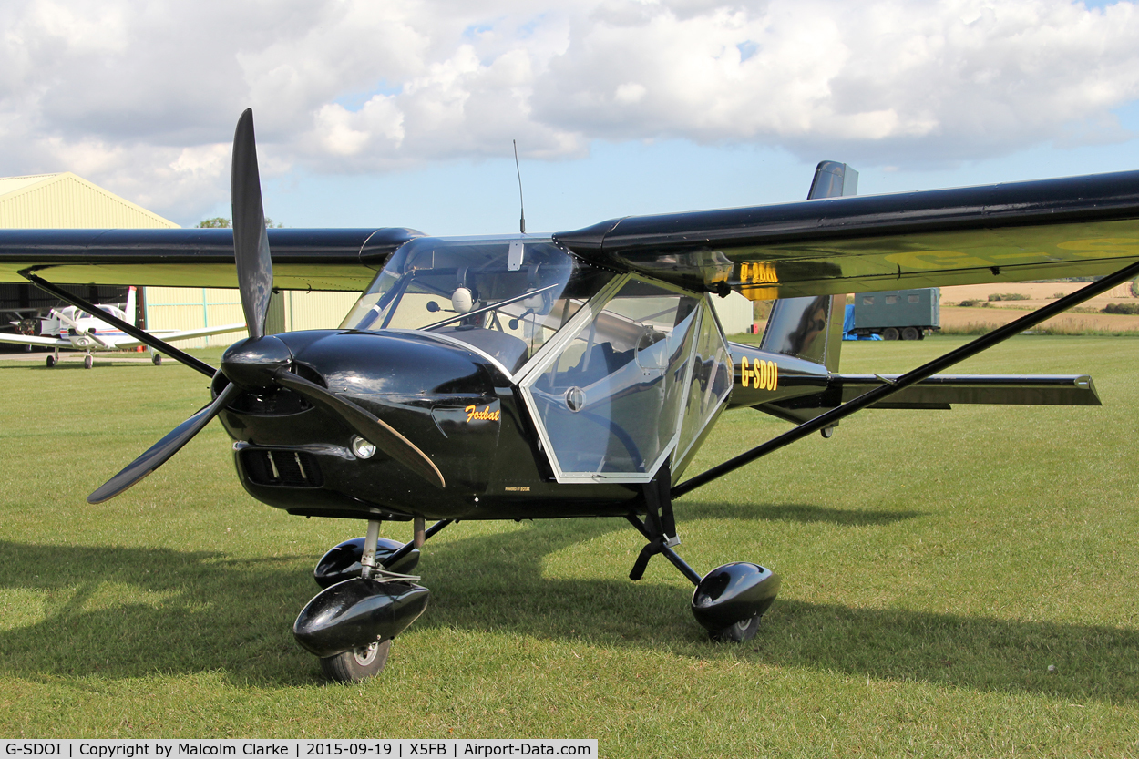 G-SDOI, 2003 Aeroprakt A-22 Foxbat C/N PFA 317-14064, Aeroprakt A-22 Foxbat at Fishburn Airfield, September 19th 2015.