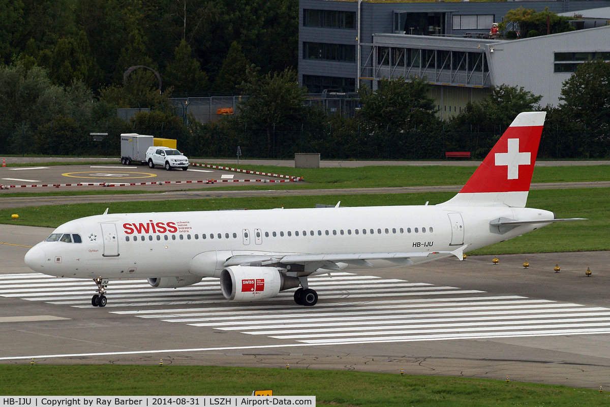 HB-IJU, 2003 Airbus A320-214 C/N 1951, Airbus A320-214 [1951] (Swiss International Air Lines) Zurich~HB 31/08/2014