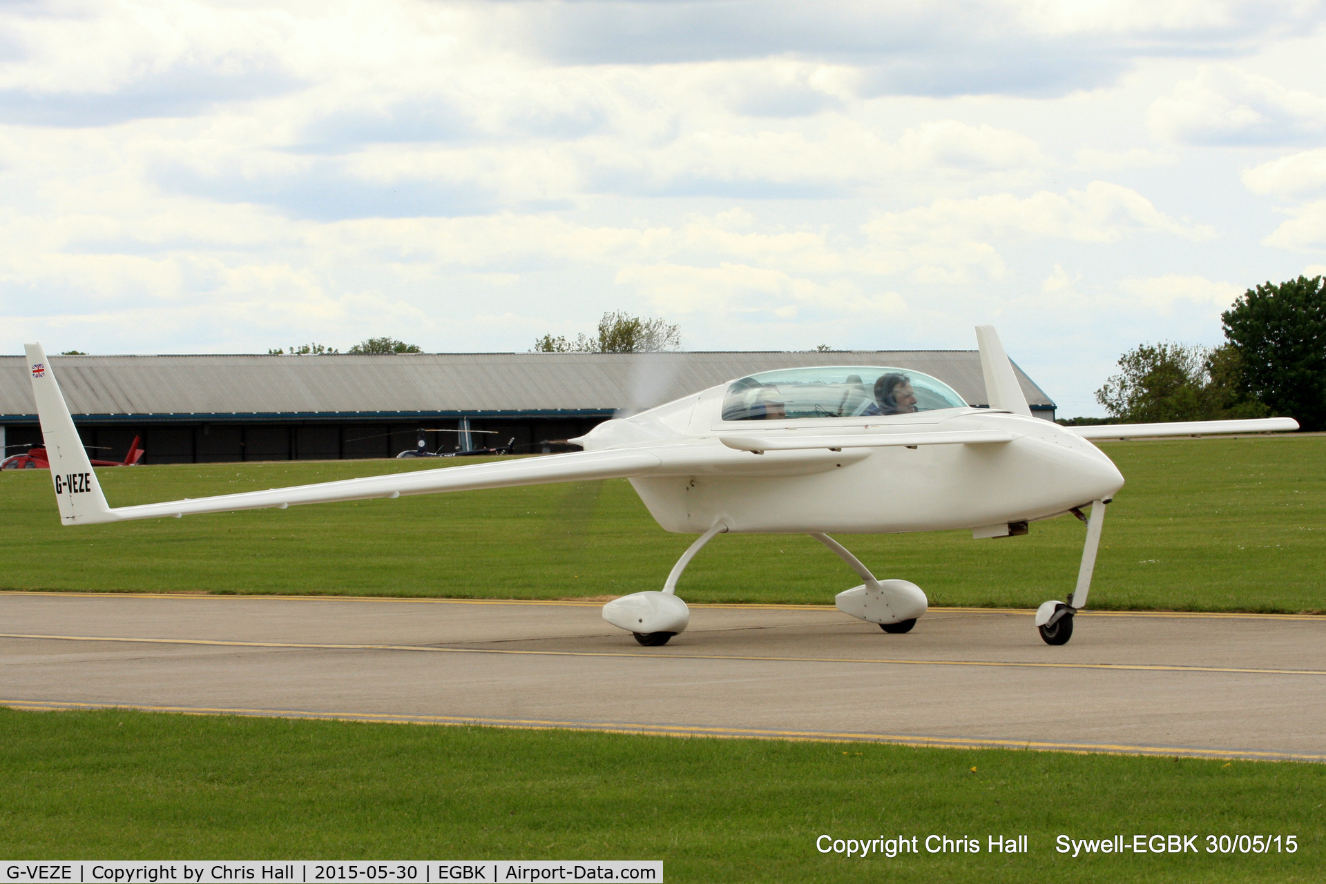 G-VEZE, 2003 Rutan VariEze C/N PFA 074-10285, at Aeroexpo 2015