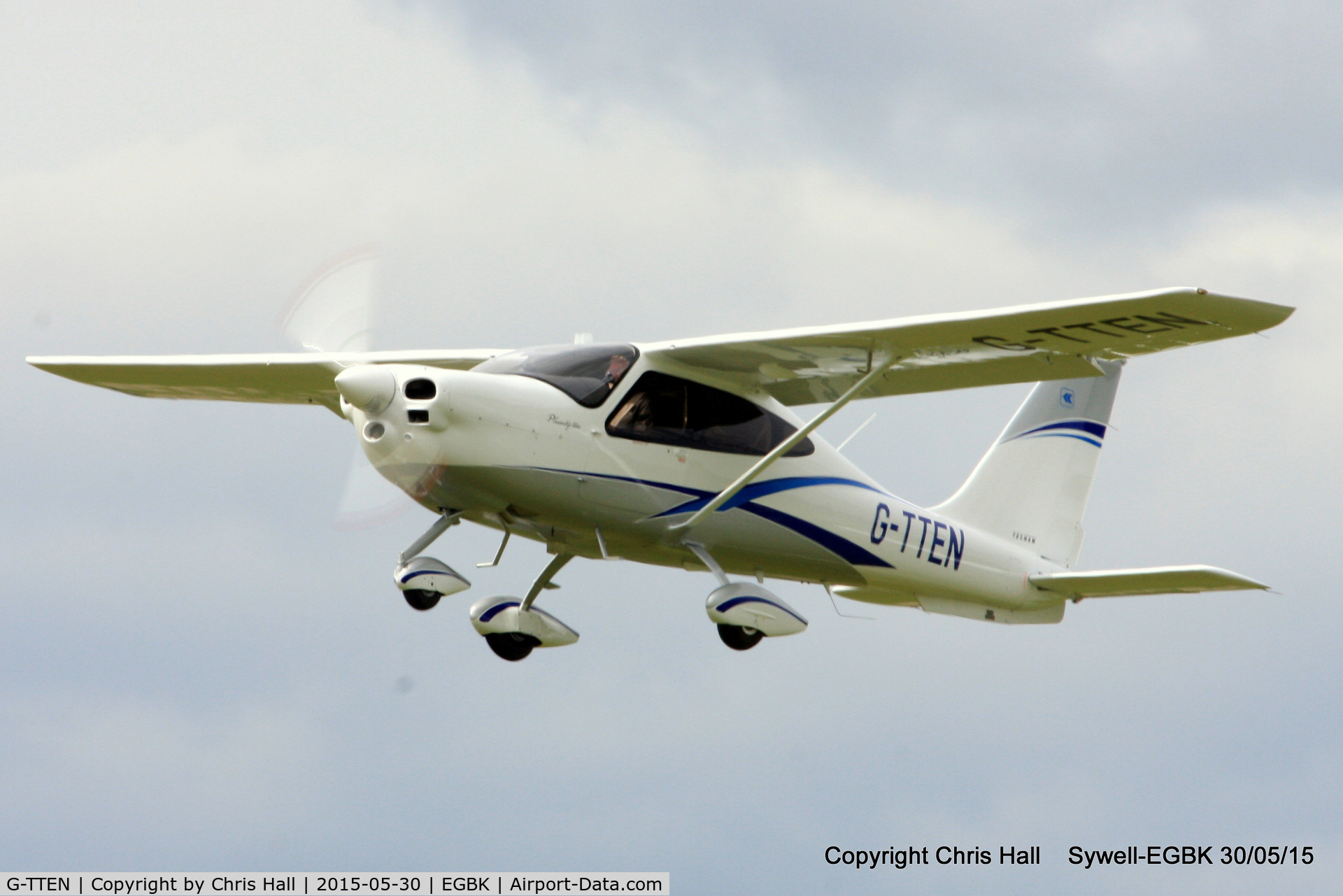 G-TTEN, 2014 Tecnam P-2010 C/N 008, at Aeroexpo 2015