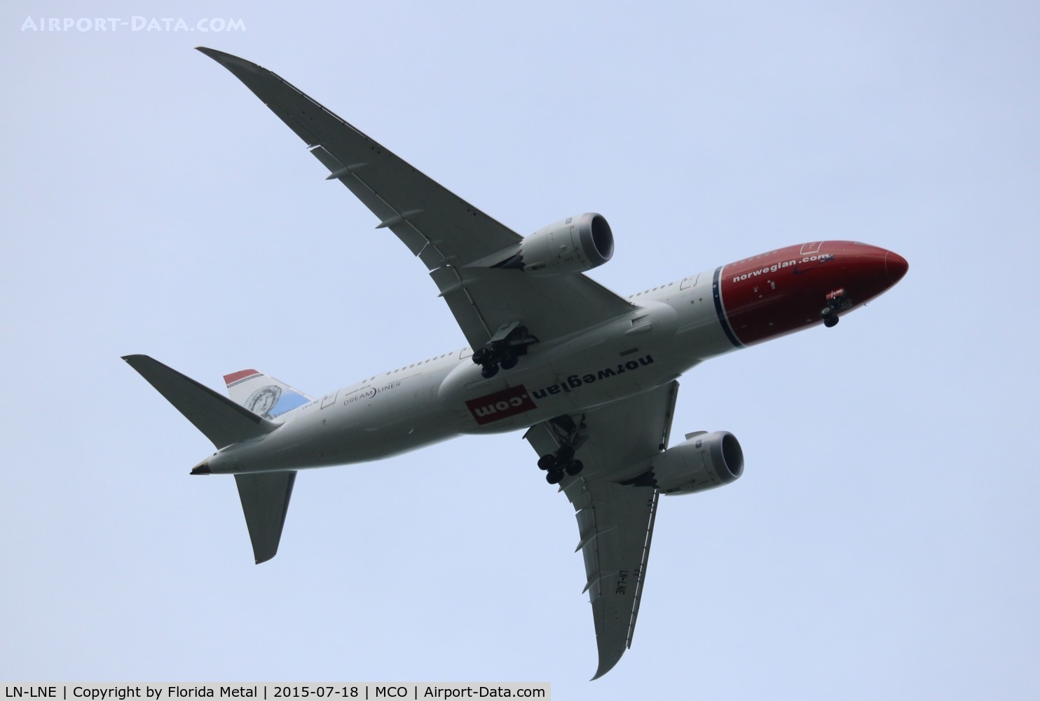 LN-LNE, 2014 Boeing 787-8 Dreamliner C/N 34796, Norwegian