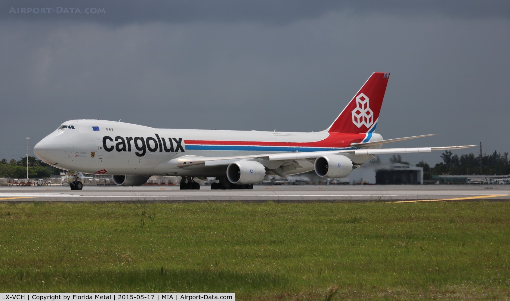 LX-VCH, 2013 Boeing 747-8R7F C/N 35821, Cargolux