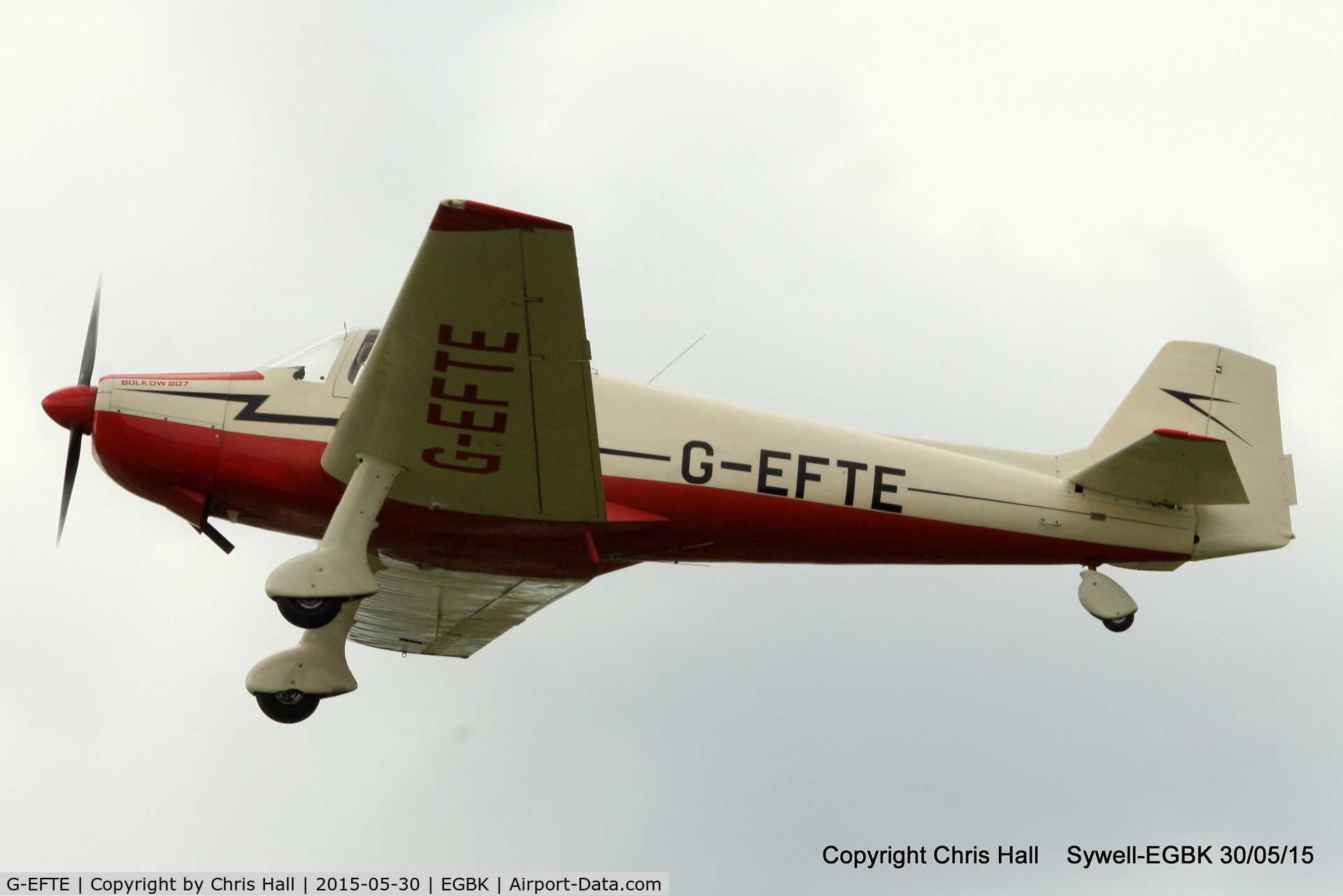 G-EFTE, 1961 Bolkow Bo-207 C/N 218, at Aeroexpo 2015