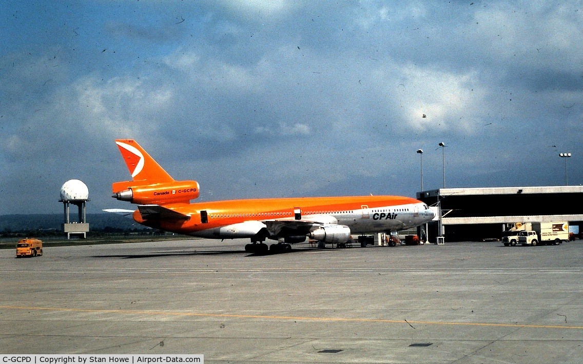 C-GCPD, 1979 McDonnell Douglas DC-10-30F C/N 46541, April 1981.