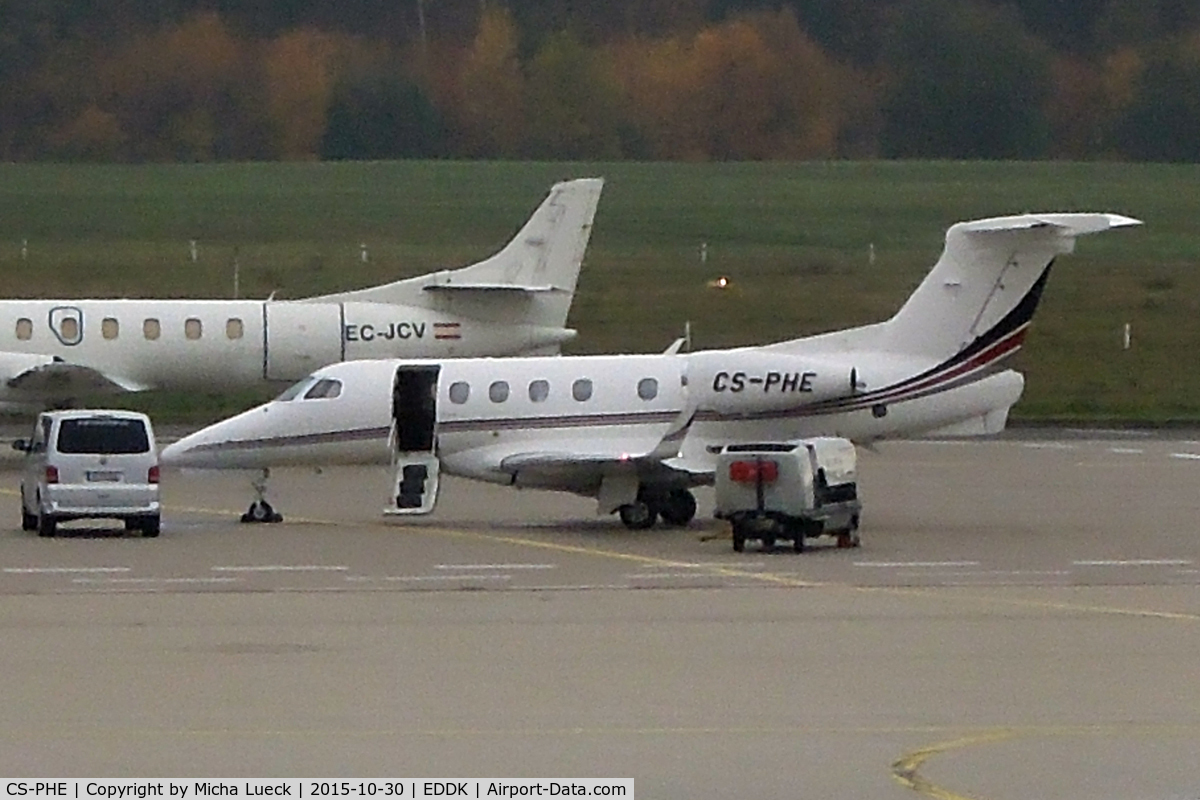 CS-PHE, 2015 Embraer EMB-500 Phenom 100 C/N 50500252, At Cologne/Bonn