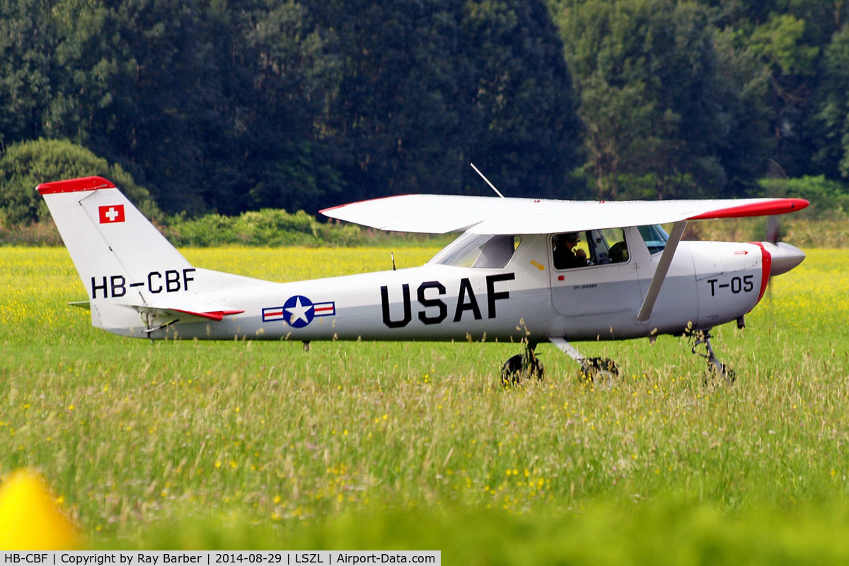 HB-CBF, 1966 Reims F150F C/N F150-0005, R/Cessna F.150F [0005] Locarno~HB 29/08/2014