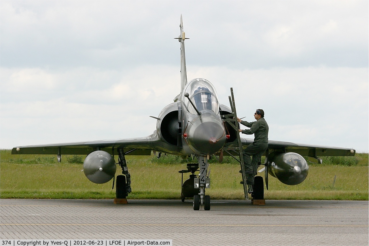 374, Dassault Mirage 2000N C/N not found 374, French Air Force Dassault Mirage 2000N, Parking area, Evreux-Fauville Air Base 105 (LFOE) open day 2012