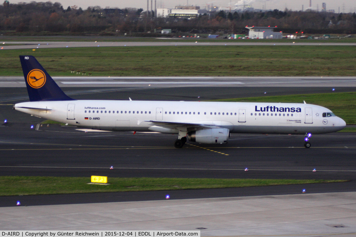 D-AIRD, 1994 Airbus A321-131 C/N 0474, Arriving