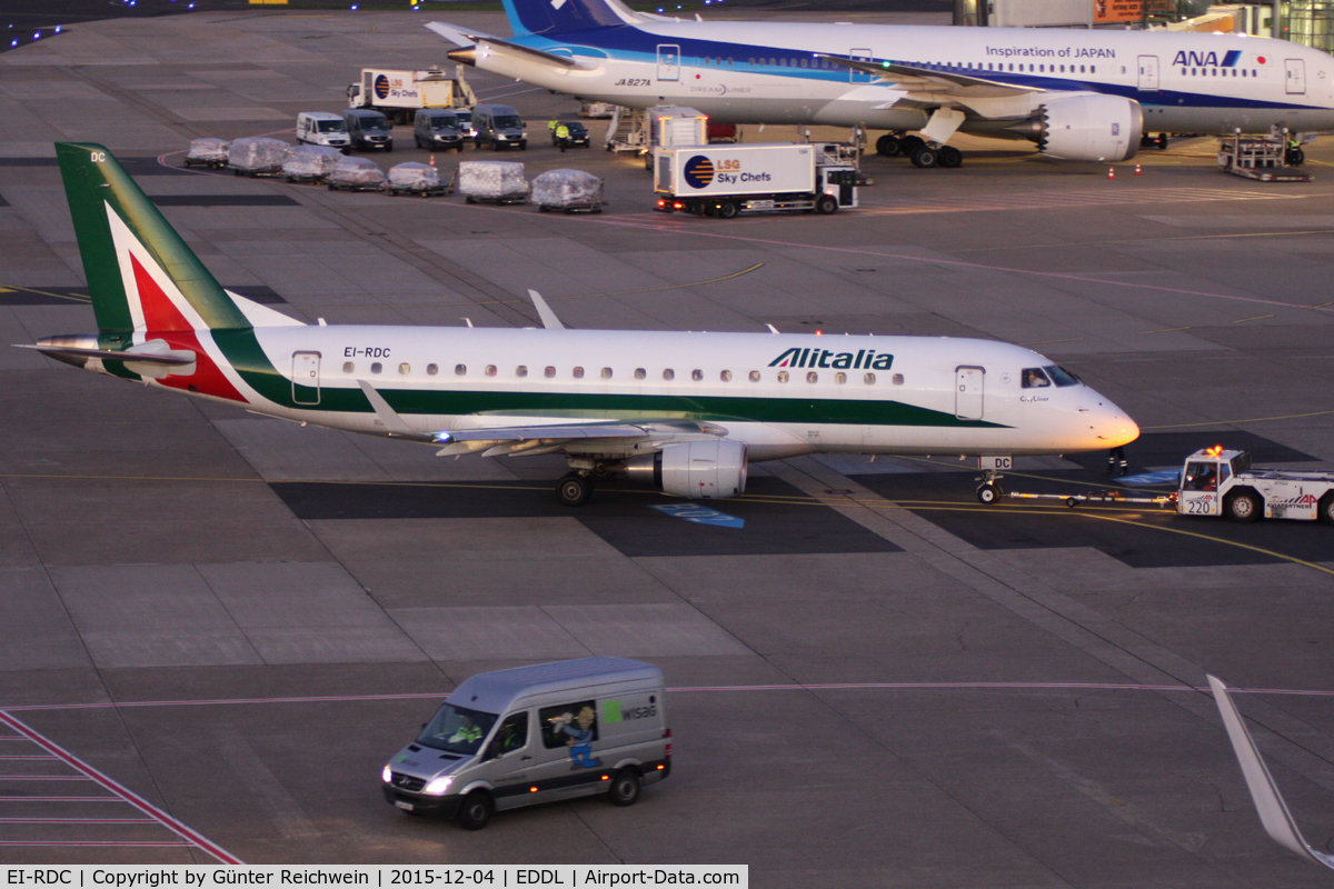 EI-RDC, 2012 Embraer 175STD (ERJ-170-200STD) C/N 17000333, Pushed back